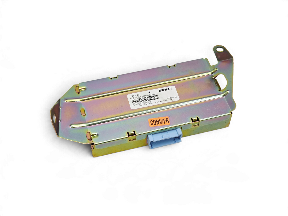 Send it Auto Parts OEM Bose amplifier for 1998-2004 Chevrolet Corvette C5 convertible and fixed roof coupe