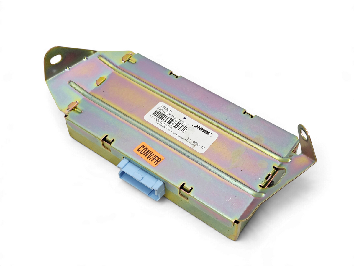 Send it Auto Parts OEM Bose amplifier for 1998-2004 Chevrolet Corvette C5 convertible and fixed roof coupe