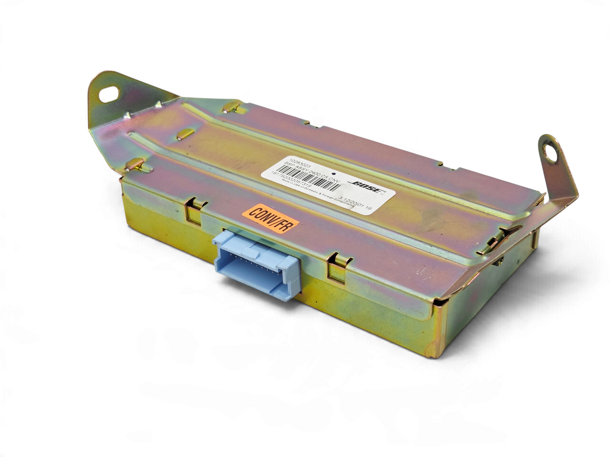 Send it Auto Parts OEM Bose amplifier for 1998-2004 Chevrolet Corvette C5 convertible and fixed roof coupe models