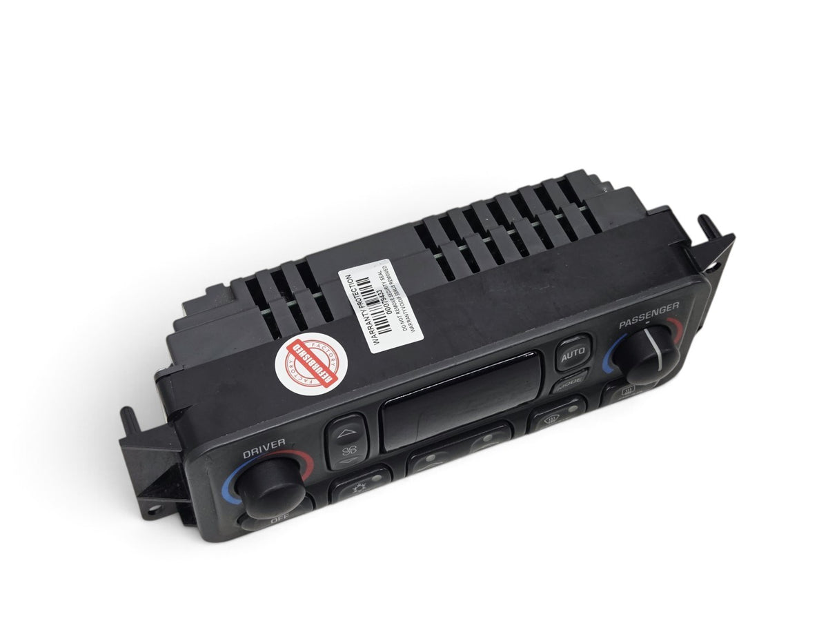 Send it Auto Parts 1997-2004 Corvette C5 climate control unit with upgraded LED display and black buttons