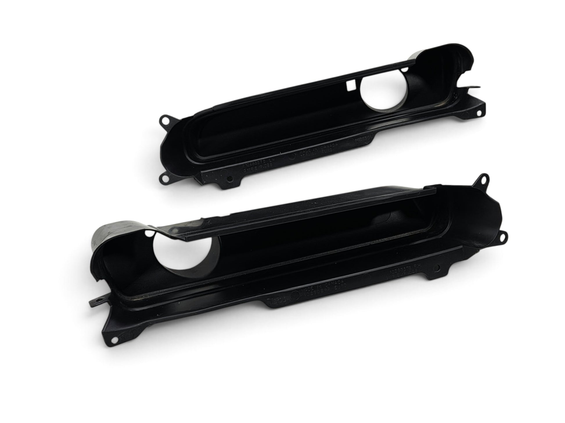 Send it Auto Parts OEM black plastic fog light trim bezels for 1997-2004 Chevrolet Corvette C5