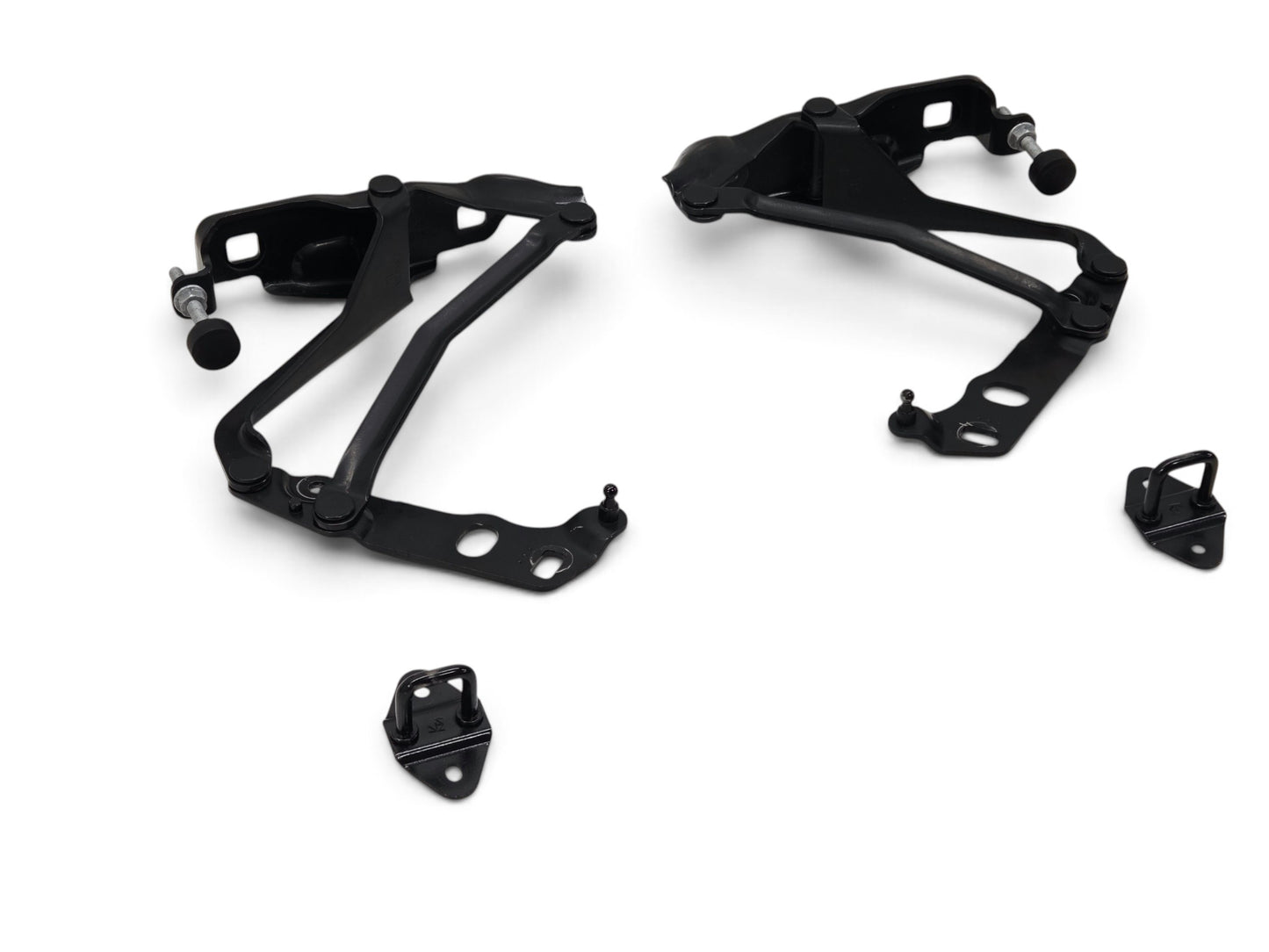 Send it Auto Parts OEM black metal hood hinges and strikers for 1997-2004 Chevrolet Corvette C5