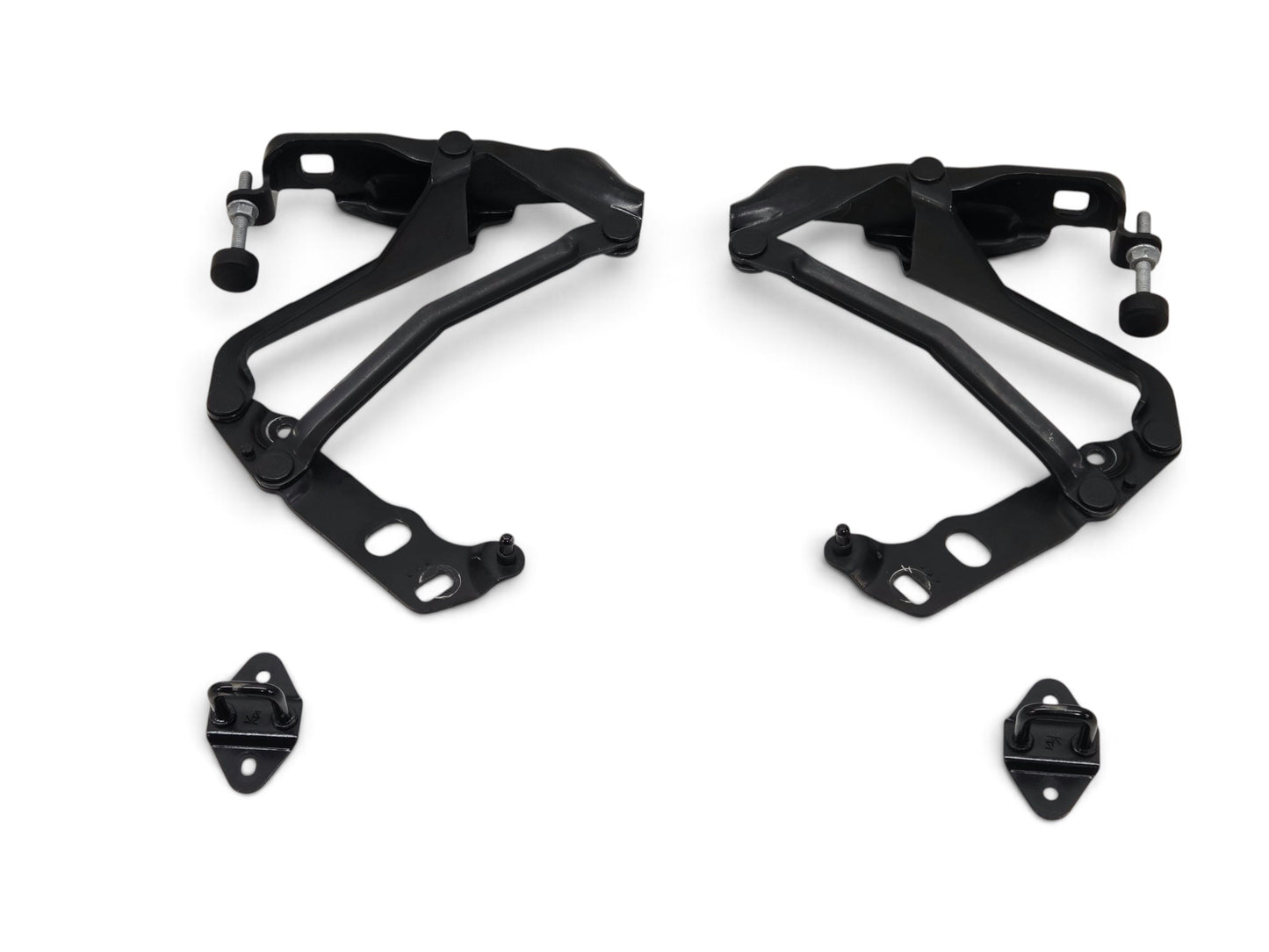 Send it Auto Parts OEM black metal hood hinges and strikers for 1997-2004 Chevrolet Corvette C5