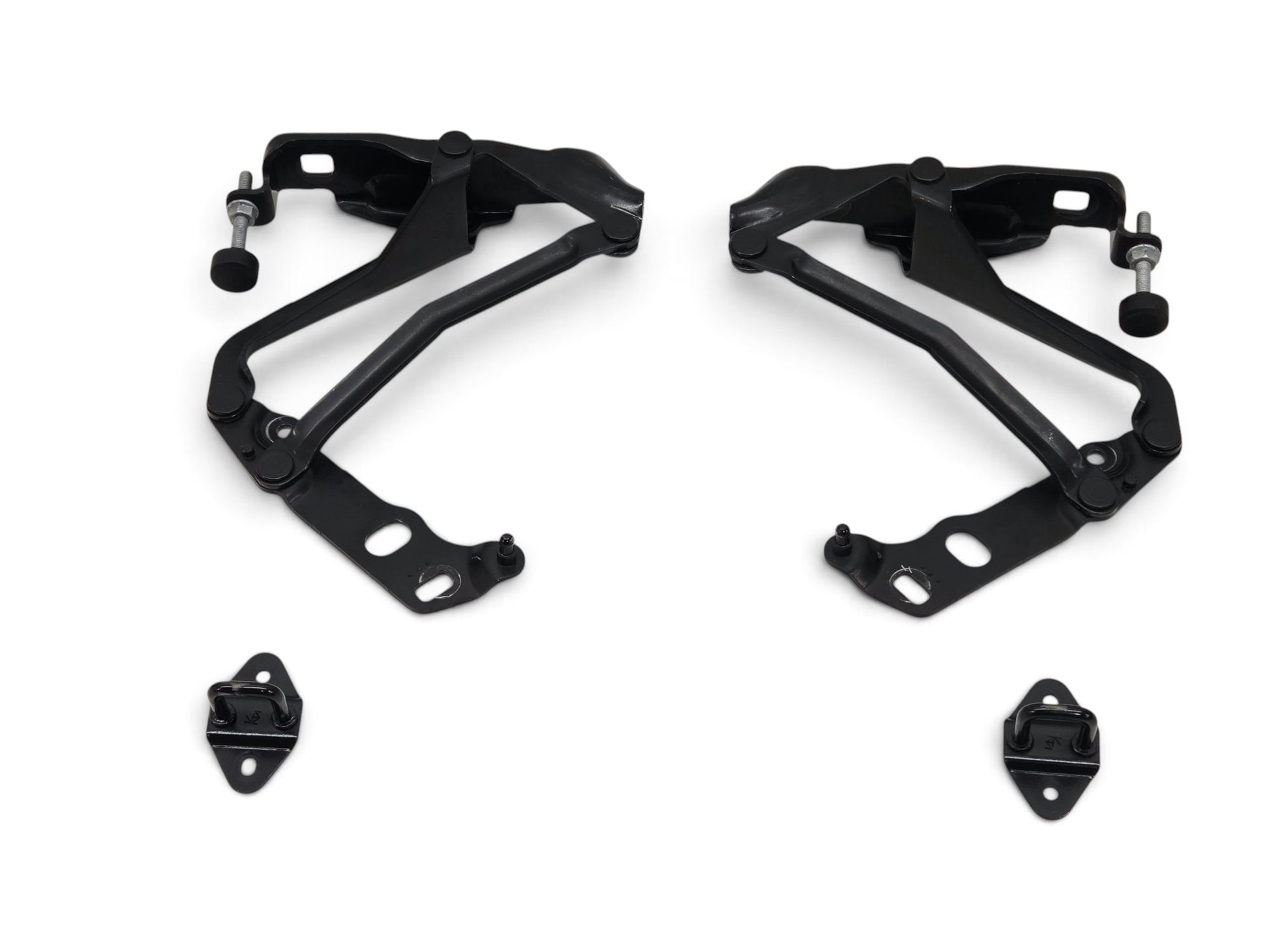 Send it Auto Parts OEM black metal hood hinges and strikers for 1997-2004 Chevrolet Corvette C5