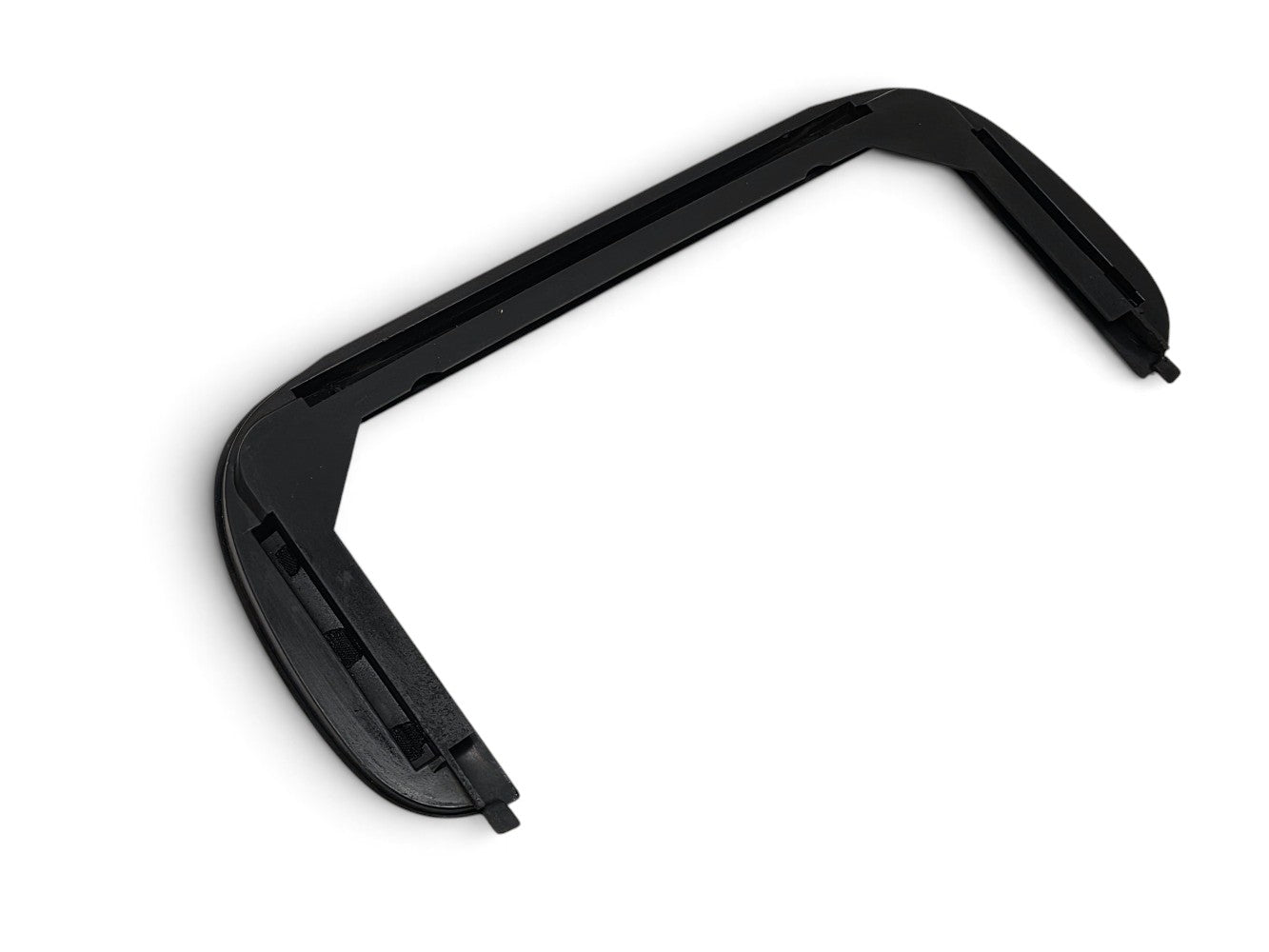 Send it Auto Parts OEM black plastic front license plate holder bezel for 1997-2004 Chevrolet Corvette C5