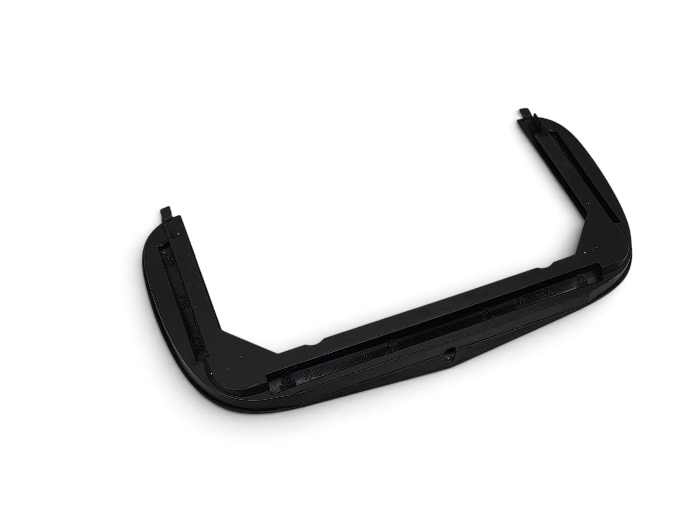 Send it Auto Parts OEM black plastic front license plate holder bezel for 1997-2004 Chevrolet Corvette C5