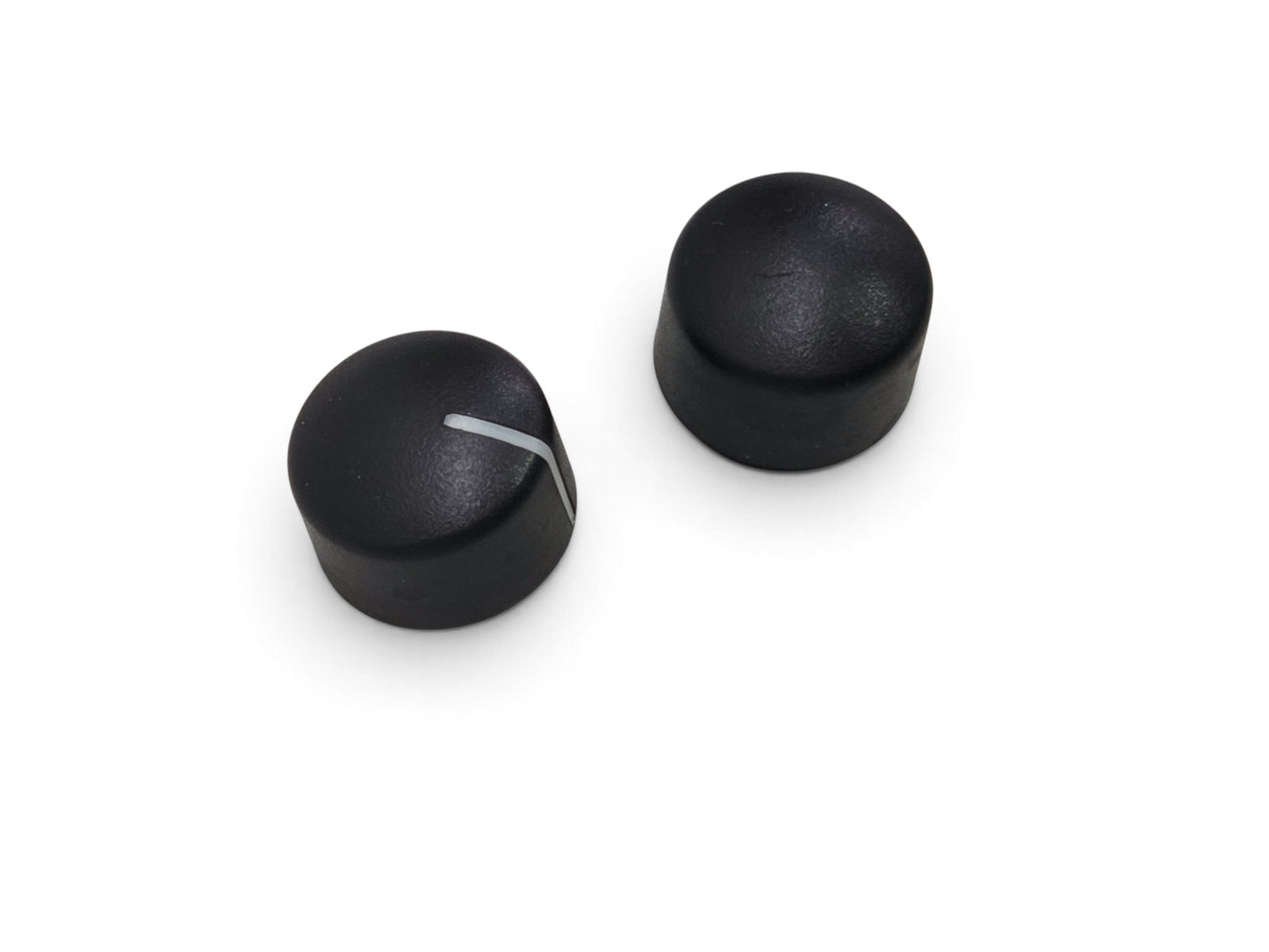 Send it Auto Parts OEM black plastic radio volume and tuner control knobs for 1997-2004 Chevrolet Corvette C5