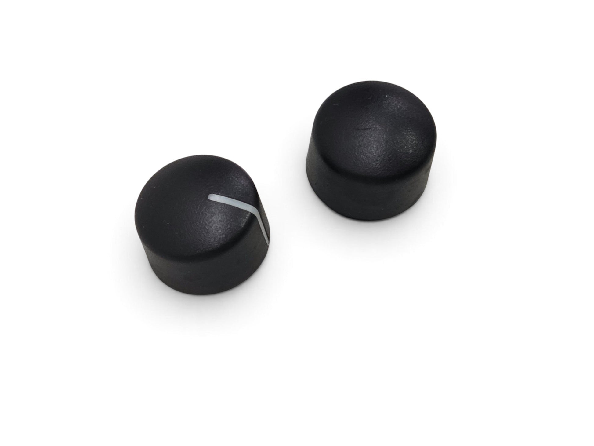 Send it Auto Parts OEM black plastic radio volume and tuner control knobs for 1997-2004 Chevrolet Corvette C5