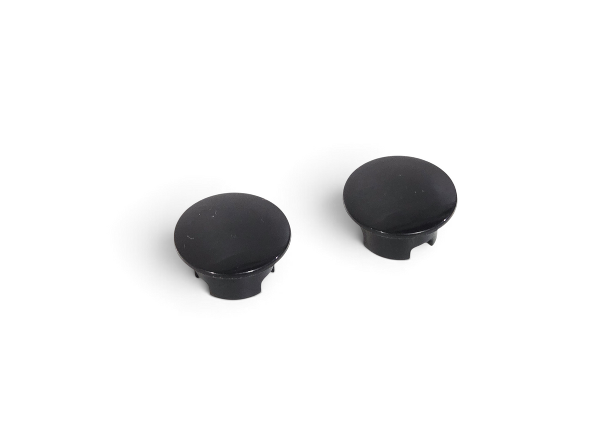 Send it Auto Parts pair of black plastic wiper arm nut covers for 1997-2004 Corvette C5