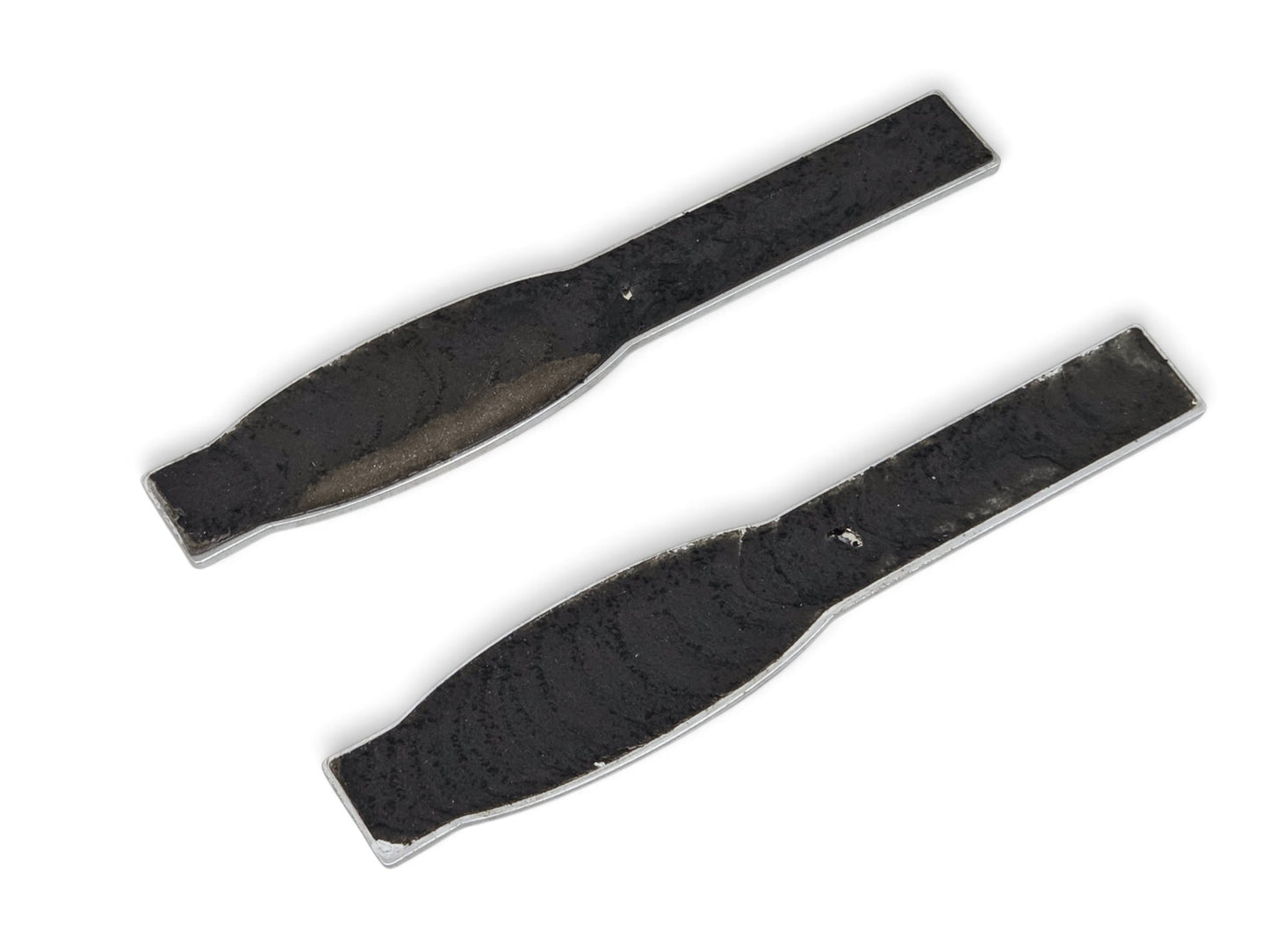 Send it Auto Parts OEM 2002-2004 Chevy Corvette C5 Z06 fender emblems showing adhesive backing