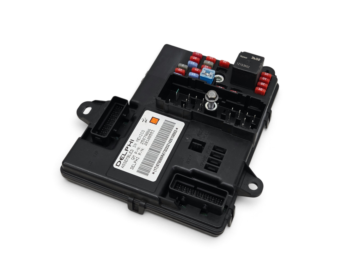 Send it Auto Parts OEM GM body control module for 2008-2013 Corvette C6 with integrated fuse block and connectors