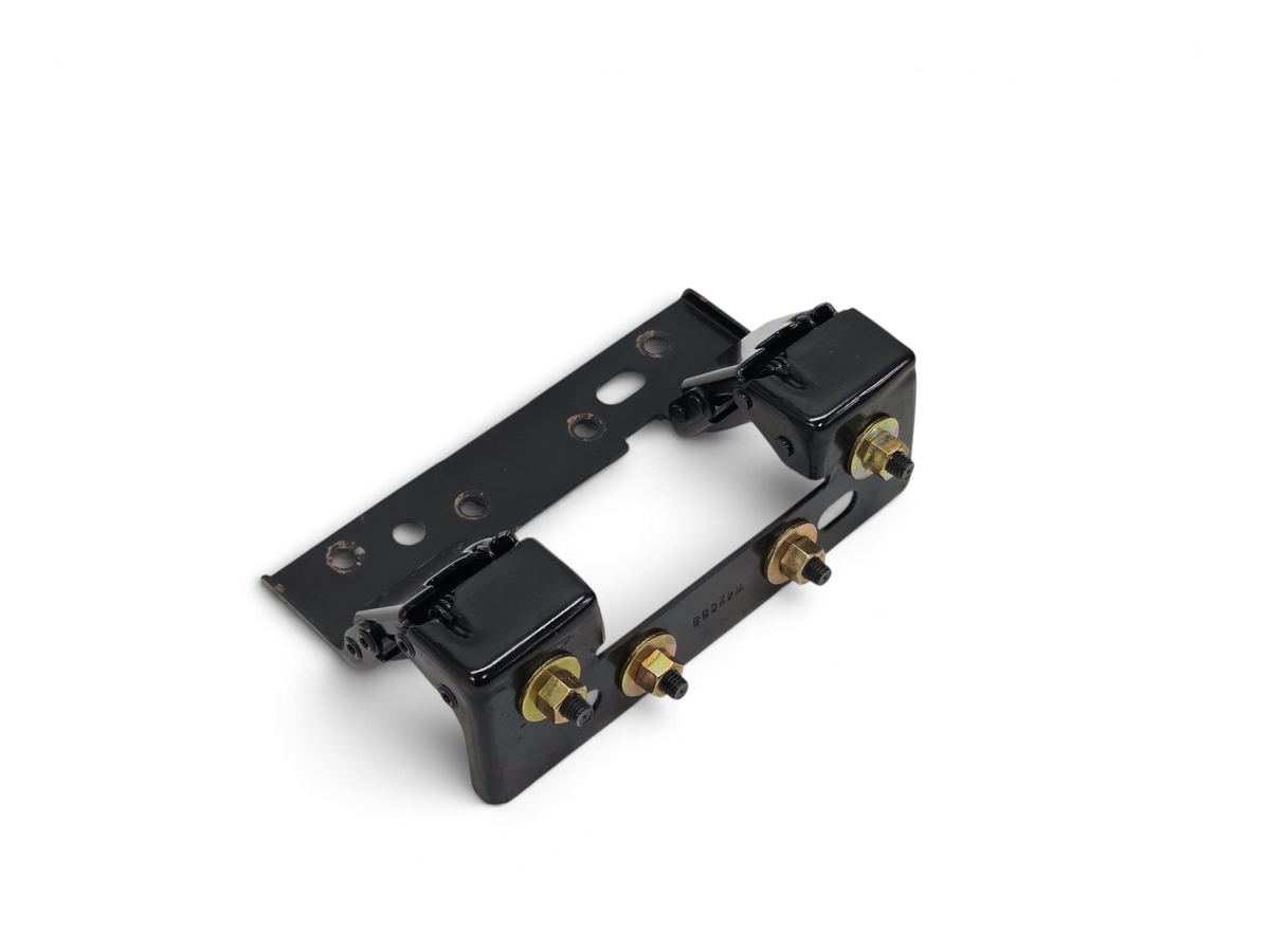 Send it Auto Parts OEM GM black metal center console armrest lid hinge with brass hardware for Corvette C6