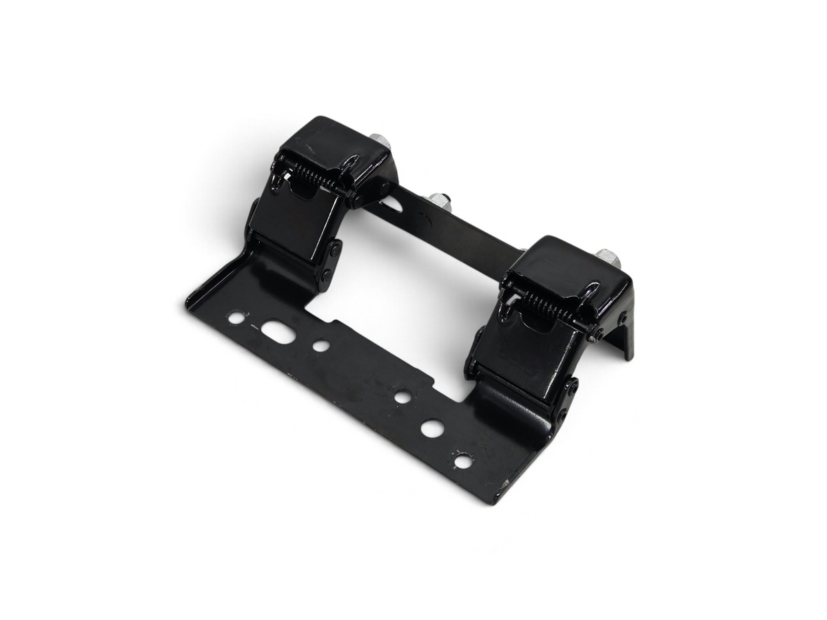 Send it Auto Parts OEM black metal center console arm rest lid hinge with silver hardware for 2005-2013 Corvette C6