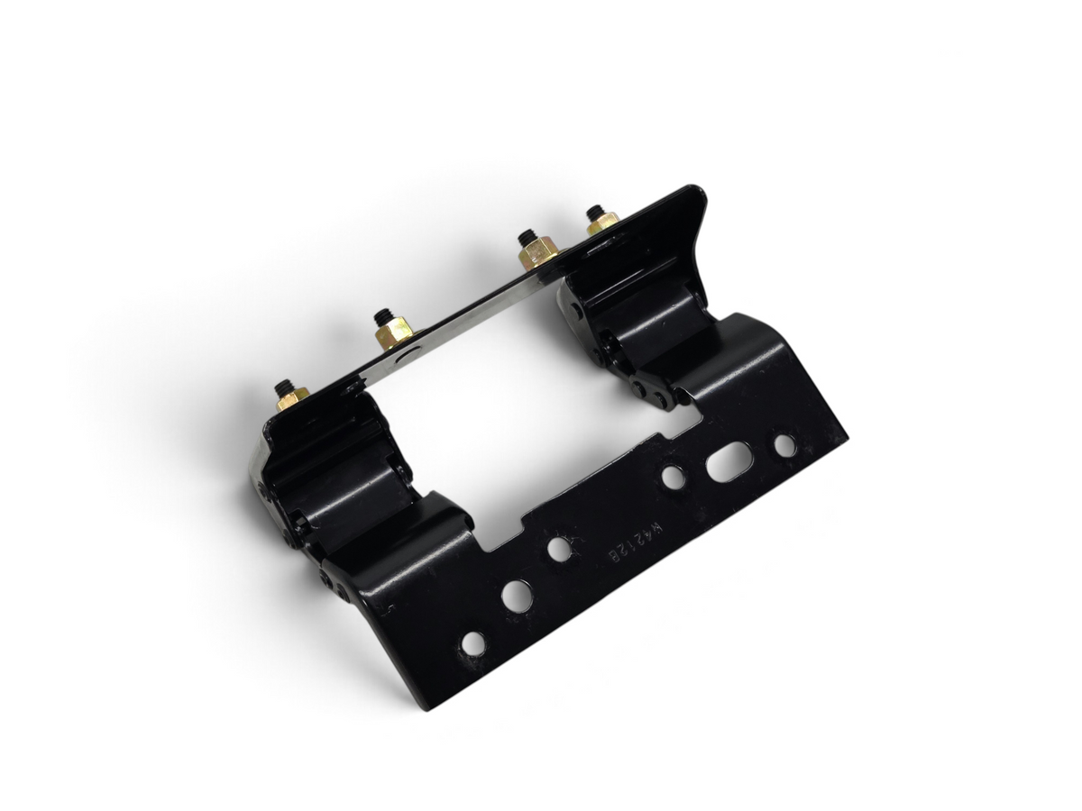 Send it Auto Parts OEM black metal center console arm rest lid hinge with brass hardware for Corvette C6