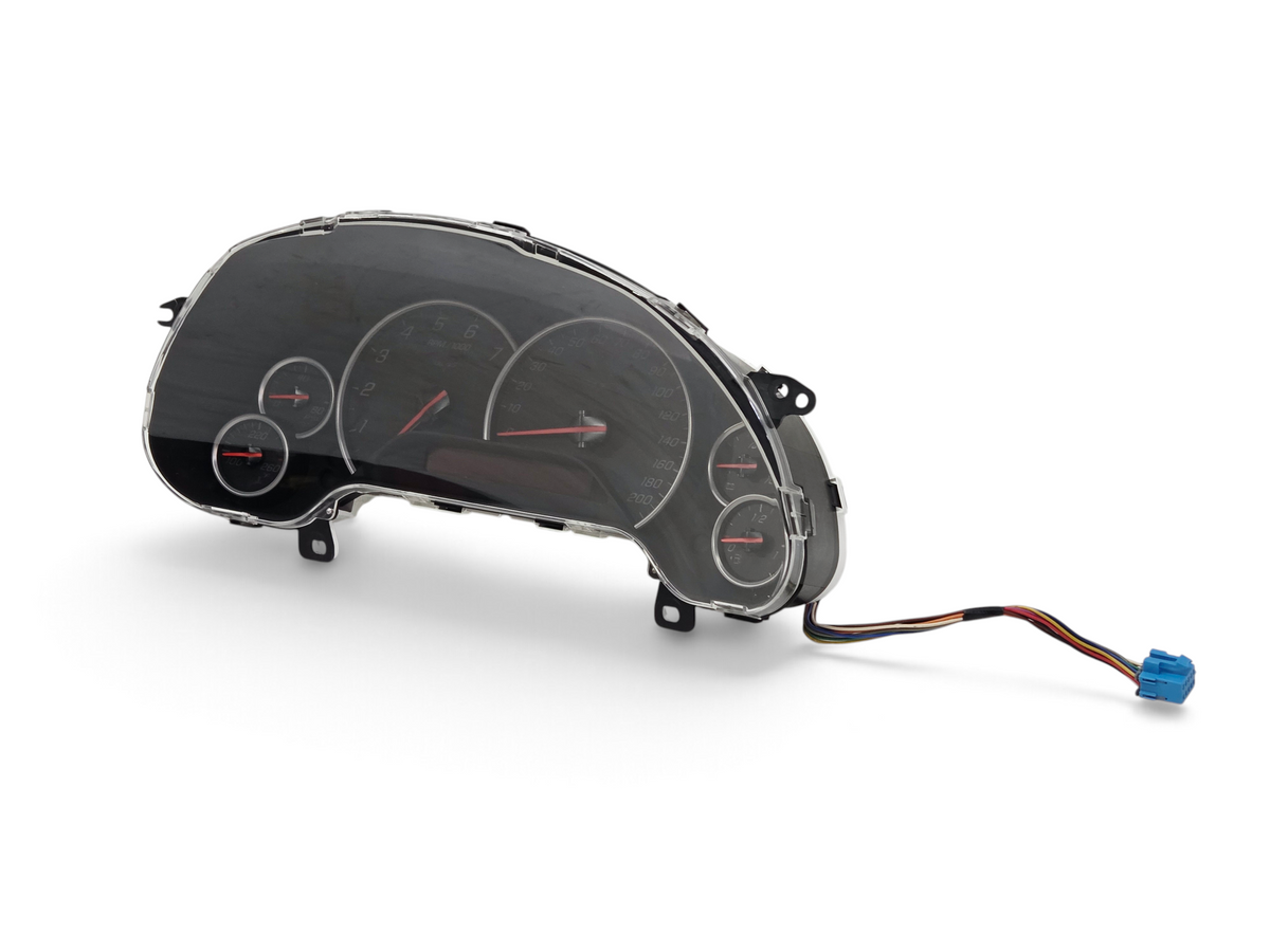 Send it Auto Parts OEM 2012 Corvette C6 instrument dash cluster gauge assembly with clear lens and wiring harness