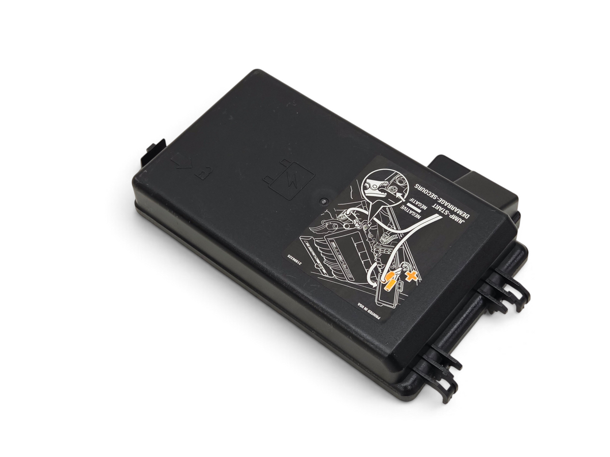 Send it Auto Parts OEM black plastic engine fuse box lid cover for 2005-2013 Corvette C6 with jump start diagram