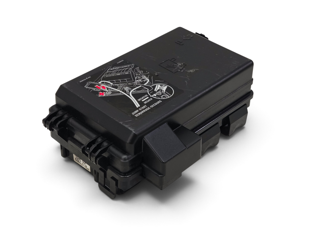 Send it Auto Parts OEM black engine fuse junction box for 2009-2013 Chevrolet Corvette C6 with jump-start diagram