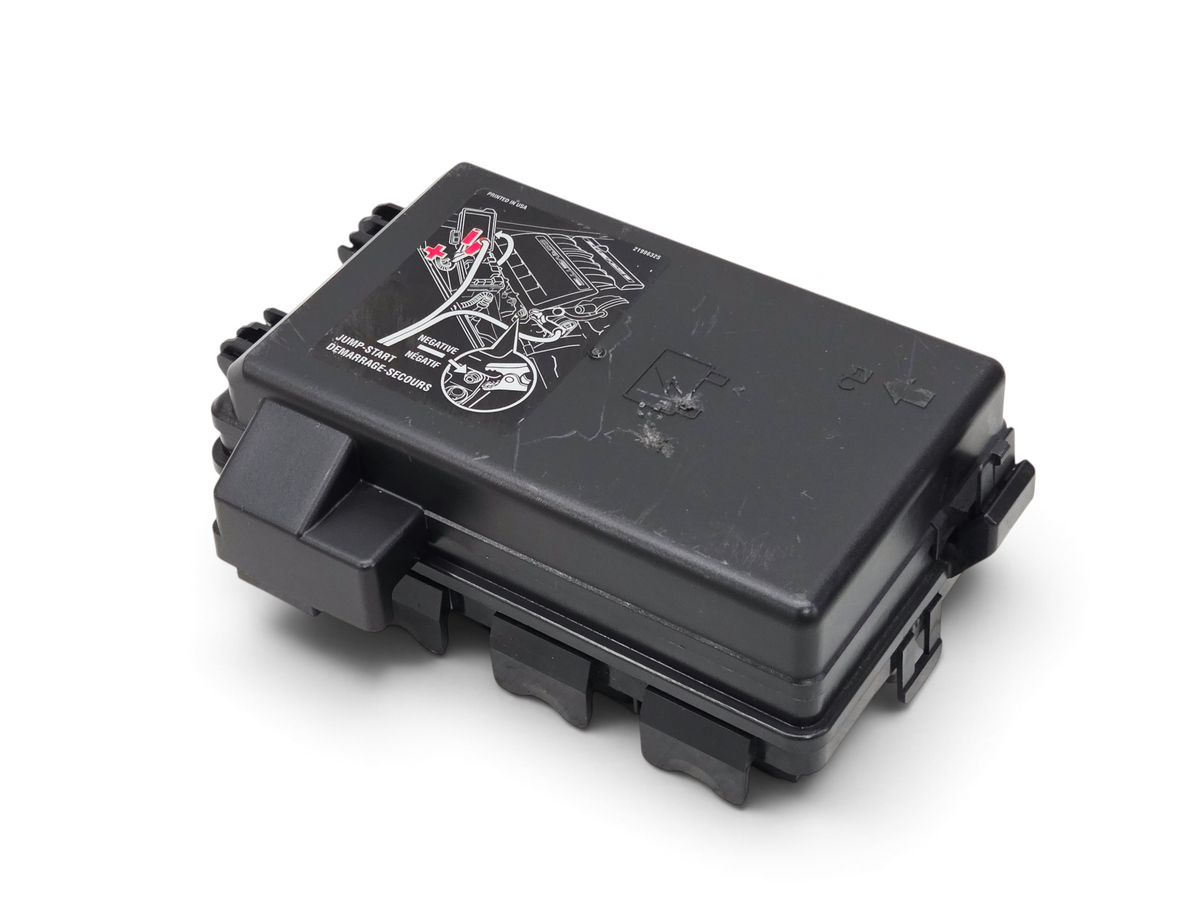 Send it Auto Parts OEM GM engine fuse junction box for 2009-2013 Chevrolet Corvette C6 with jump-start diagram