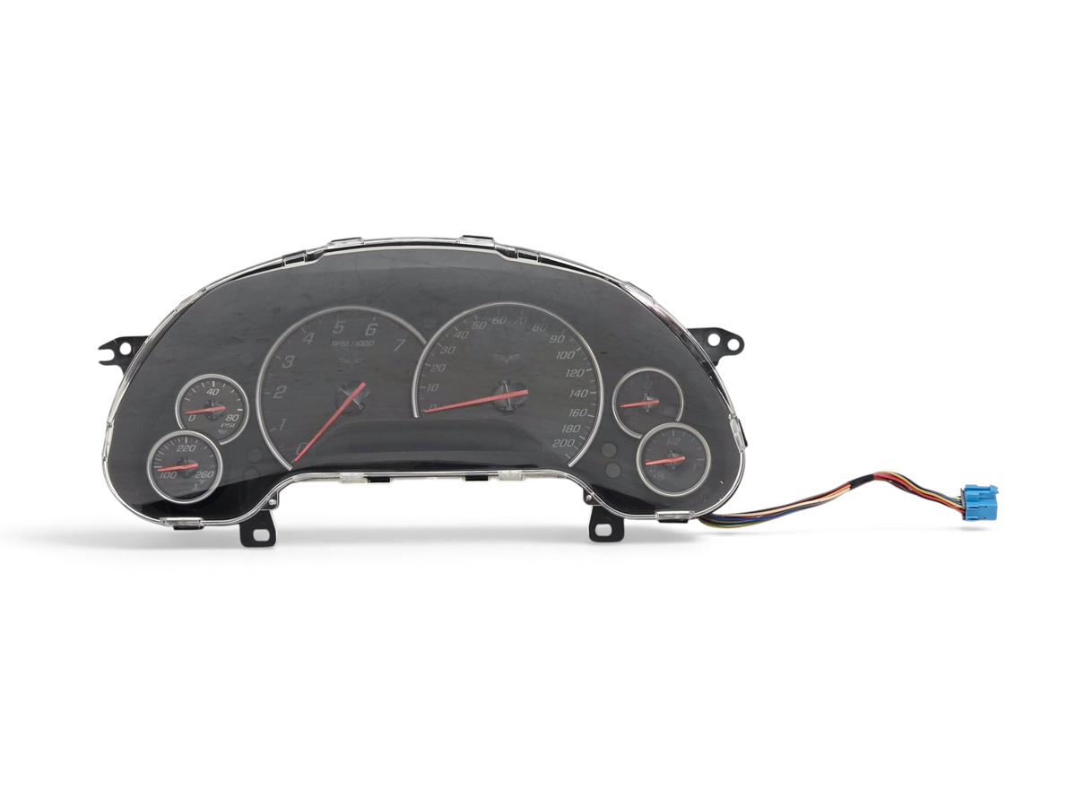Send it Auto Parts OEM 2012 Corvette C6 instrument dash cluster with speedometer and gauges in excellent condition