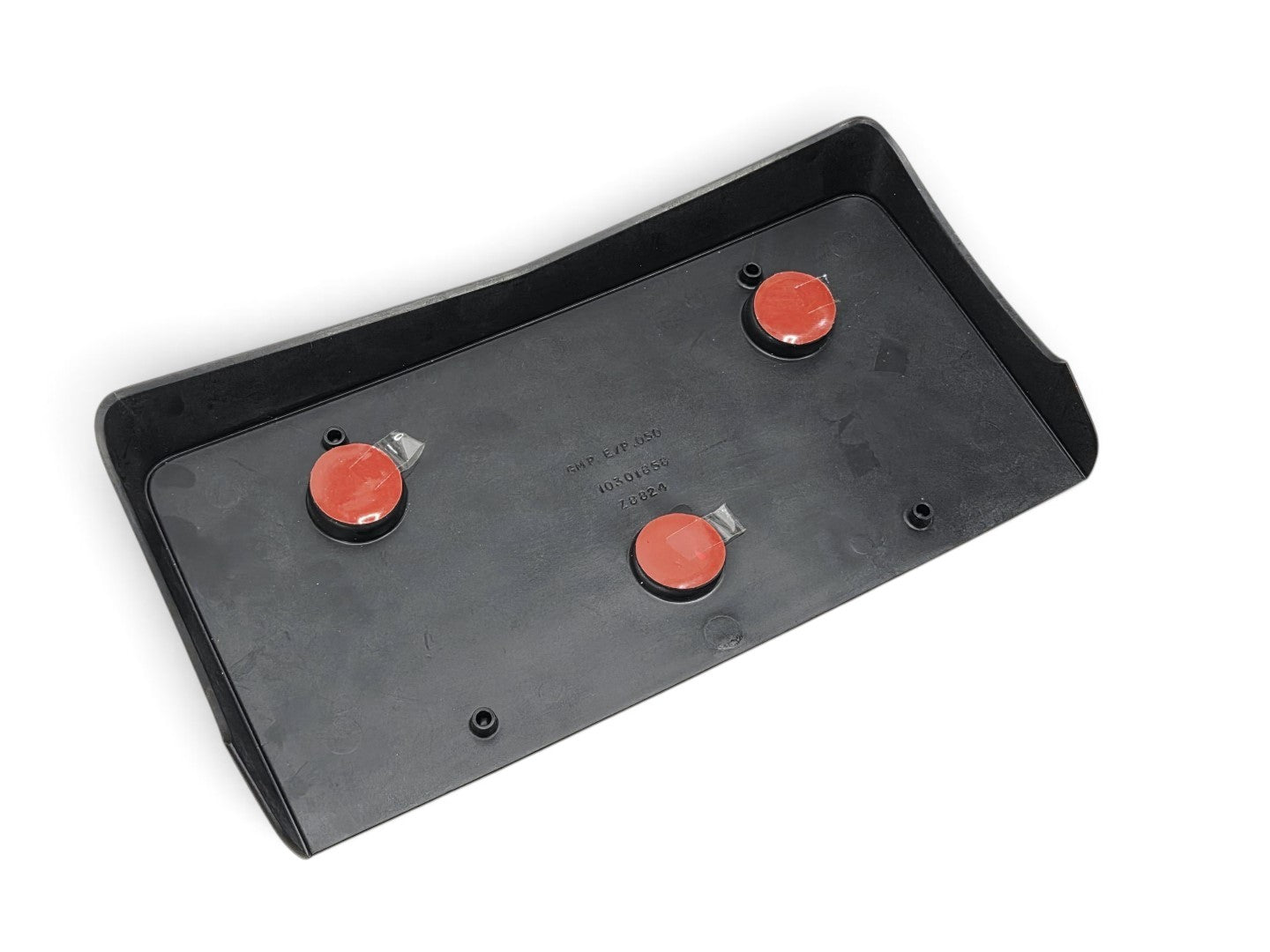 Send it Auto Parts OEM black plastic front license plate bracket for 2005-2013 Chevy Corvette C6