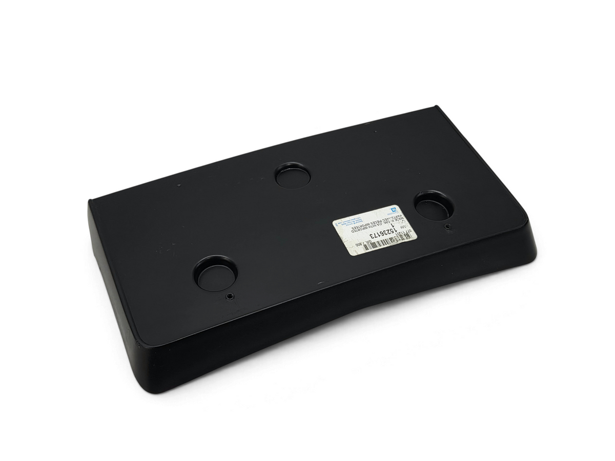 Send it Auto Parts OEM black front license plate mount for 2005-2013 Chevrolet Corvette C6 base models
