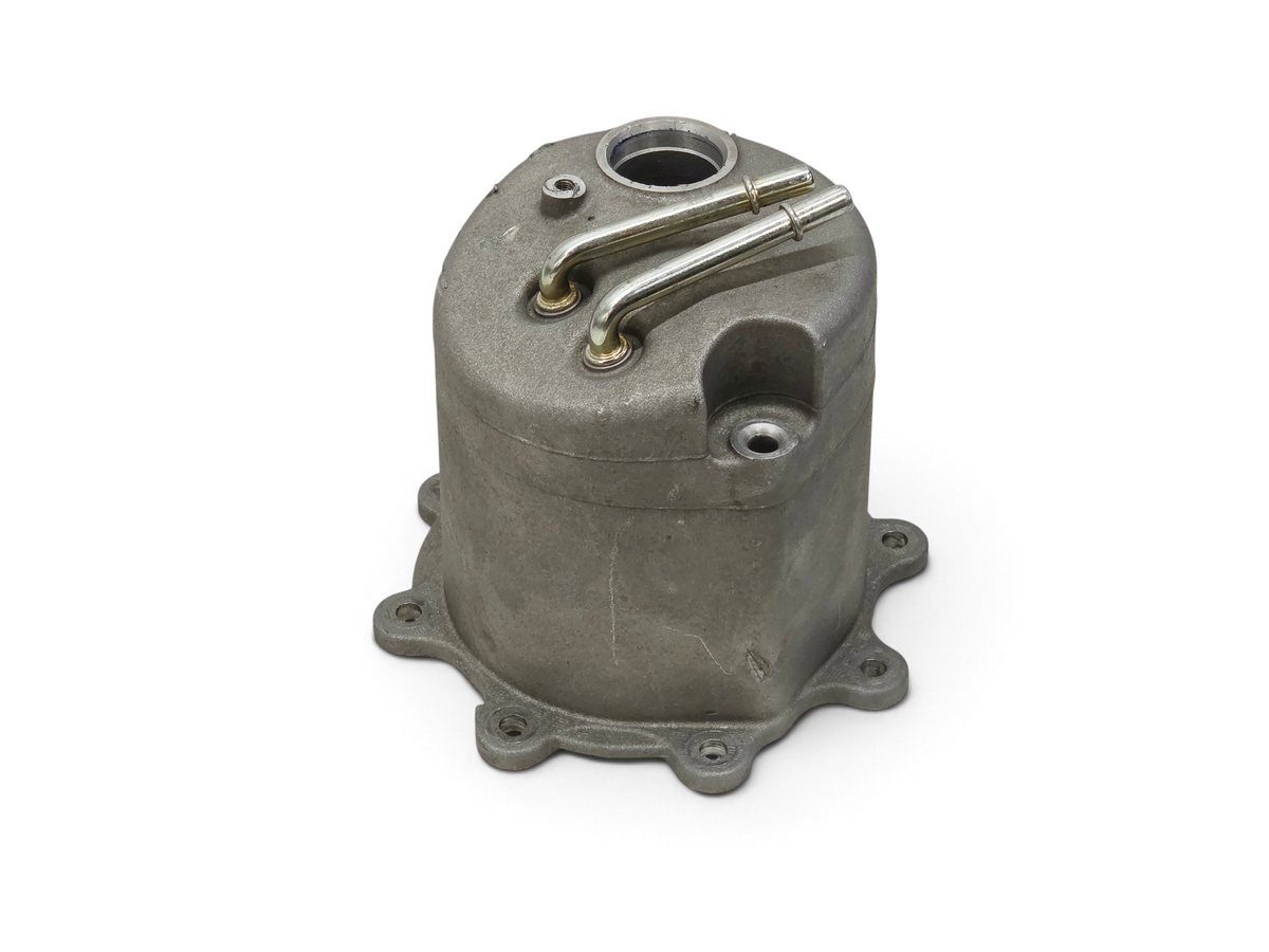 Send it Auto Parts OEM GM dry sump tank top for 2006-2008 Corvette C6 LS7, showing minor surface scratches.