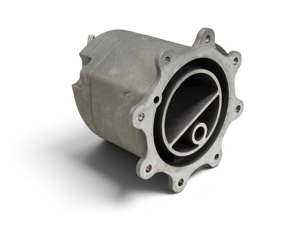 Send it Auto Parts OEM GM dry sump tank top for 2006-2008 Corvette C6 LS7, showing minor scratches and indentations.