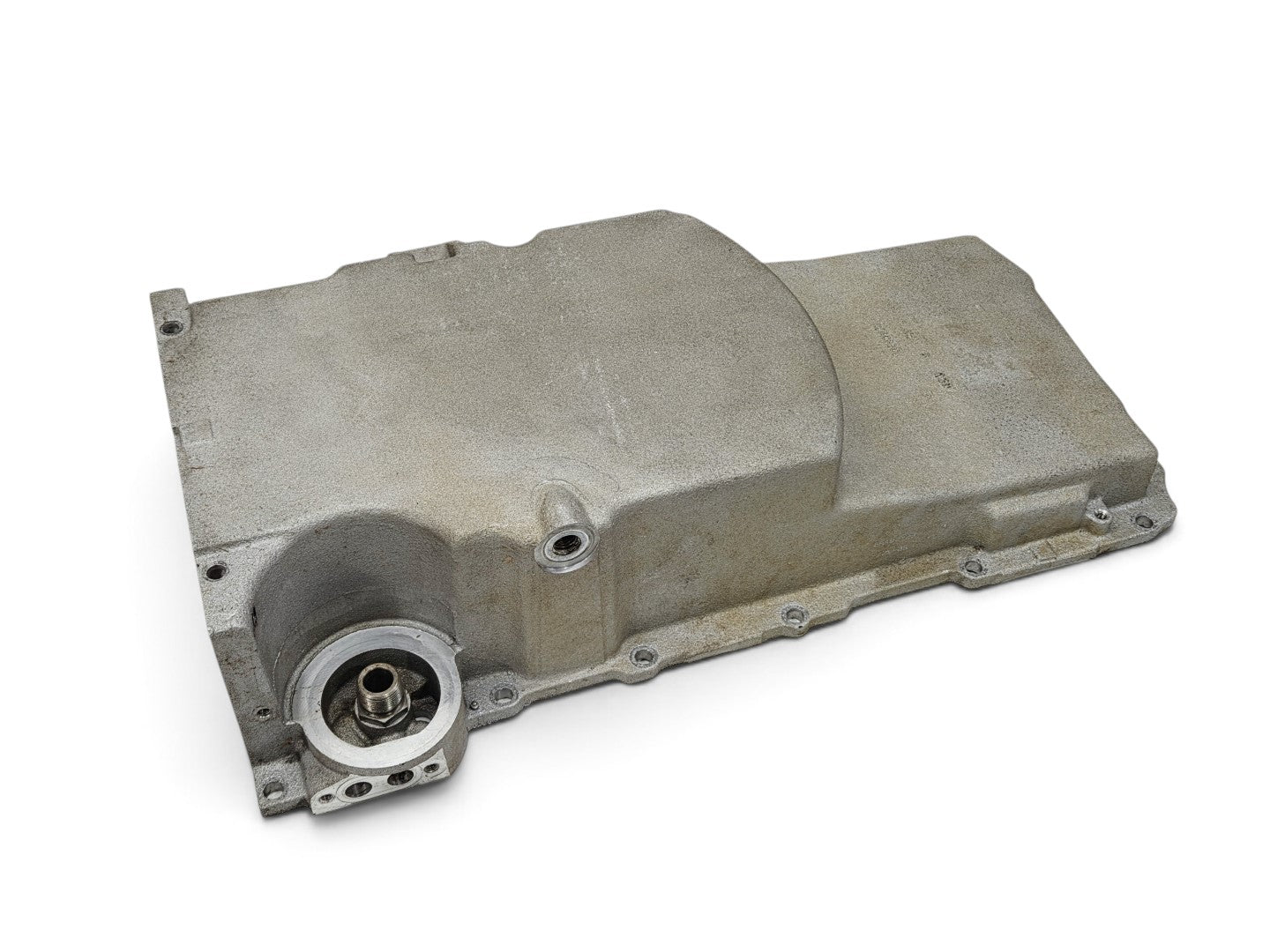 Send it Auto Parts OEM GM Corvette C6 LS2 LS3 wet sump oil pan and pickup assembly in cast aluminum