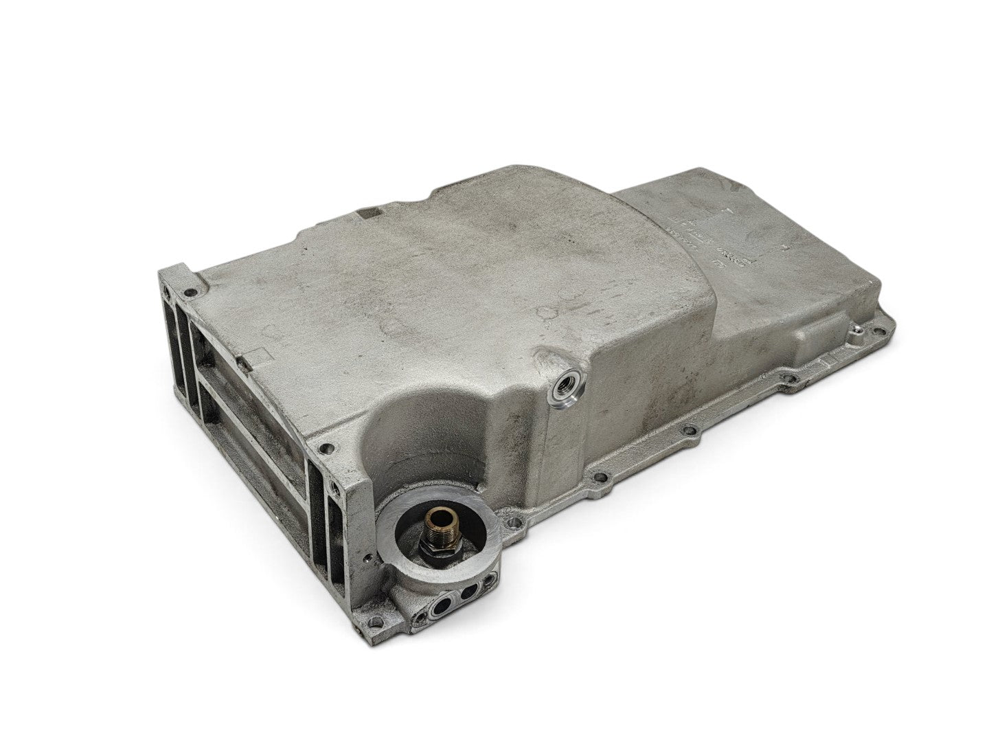 Send it Auto Parts OEM GM Corvette C6 LS2 LS3 wet sump oil pan and pickup assembly in cast aluminum