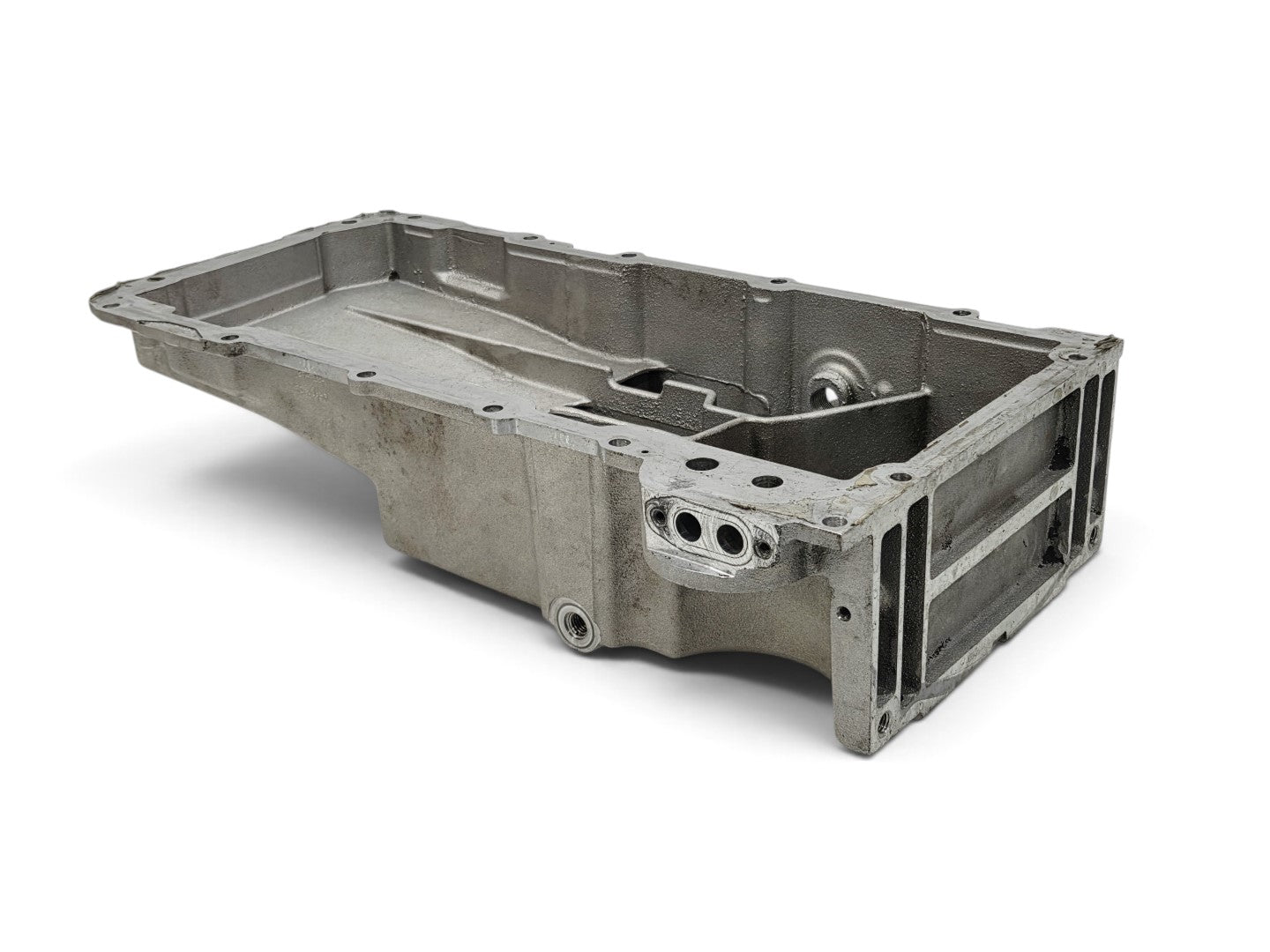Send it Auto Parts OEM GM Corvette C6 LS2 LS3 wet sump oil pan and pickup assembly in cast aluminum