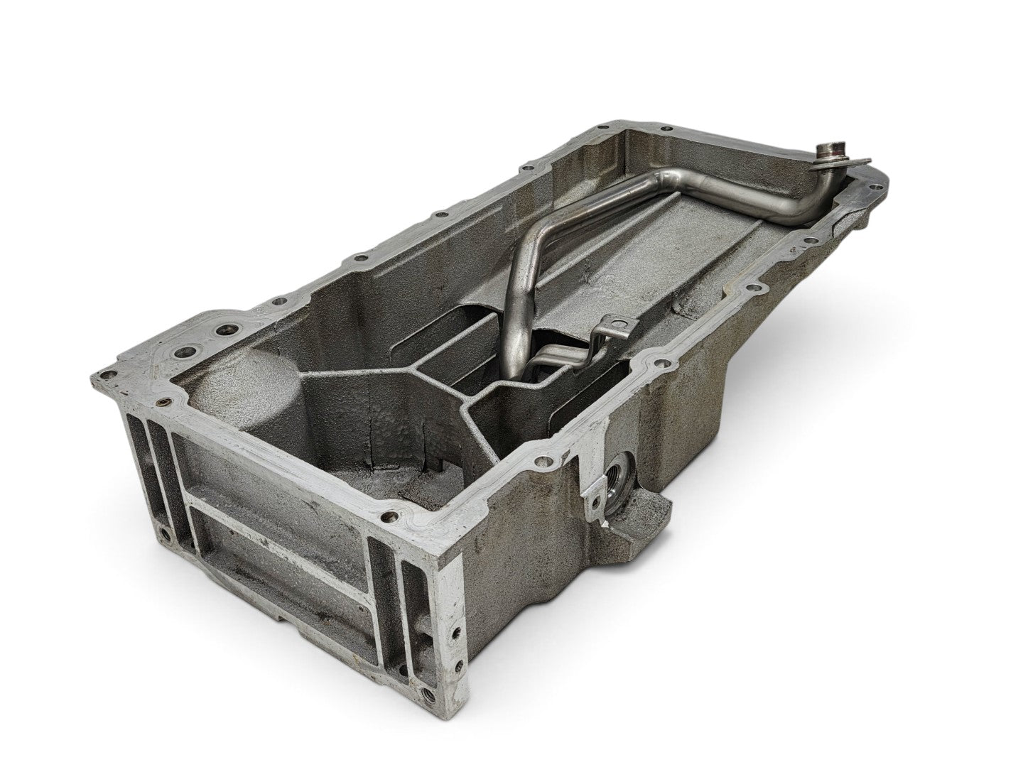 Send it Auto Parts OEM GM Corvette C6 LS2 LS3 wet sump oil pan with metal pickup tube assembly