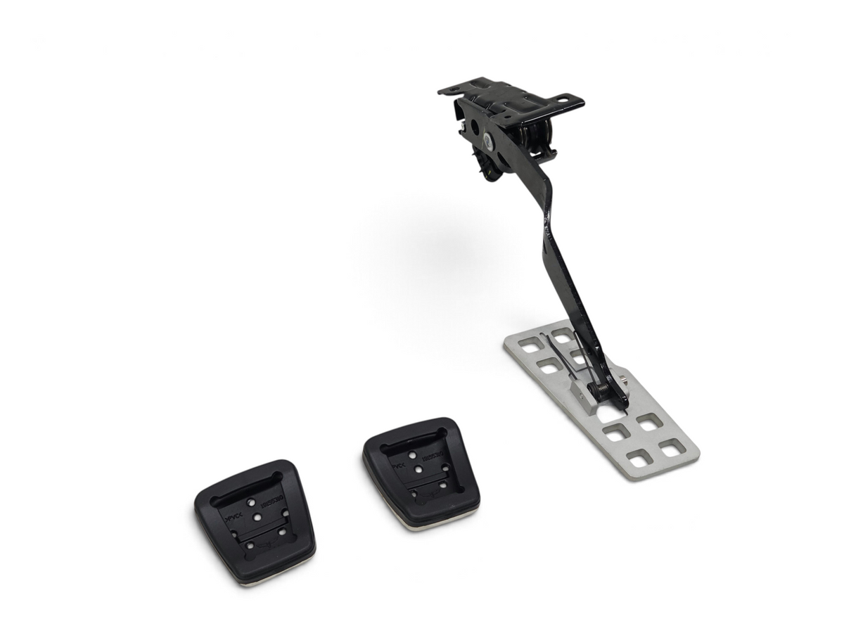 Send it Auto Parts Corvette C6 gas pedal assembly with GM brake and clutch pedal covers for heel-toe shifting