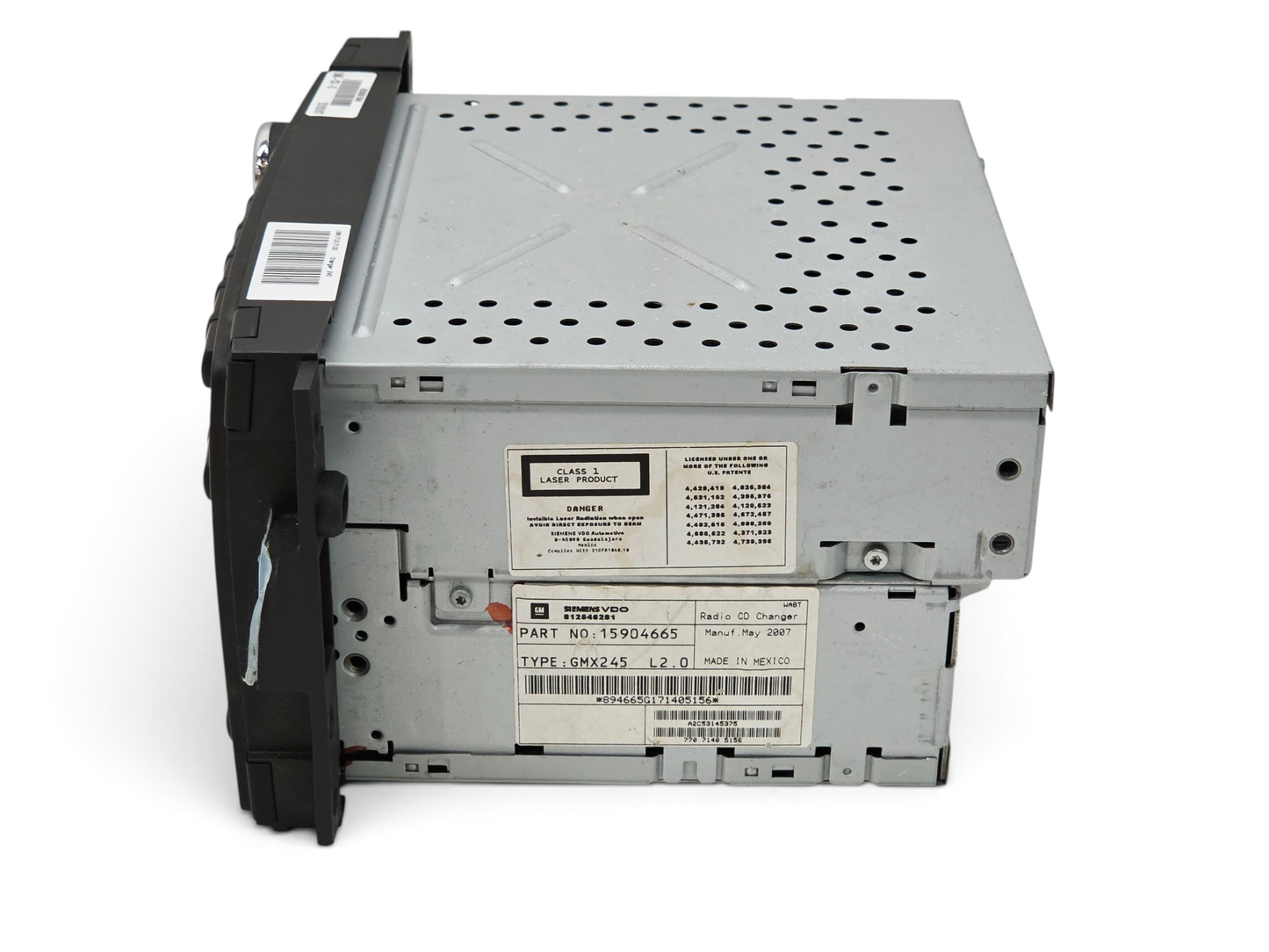 Send it Auto Parts OEM GM 6-disc CD changer radio for 2005-2007 Corvette C6 with part number 15904665