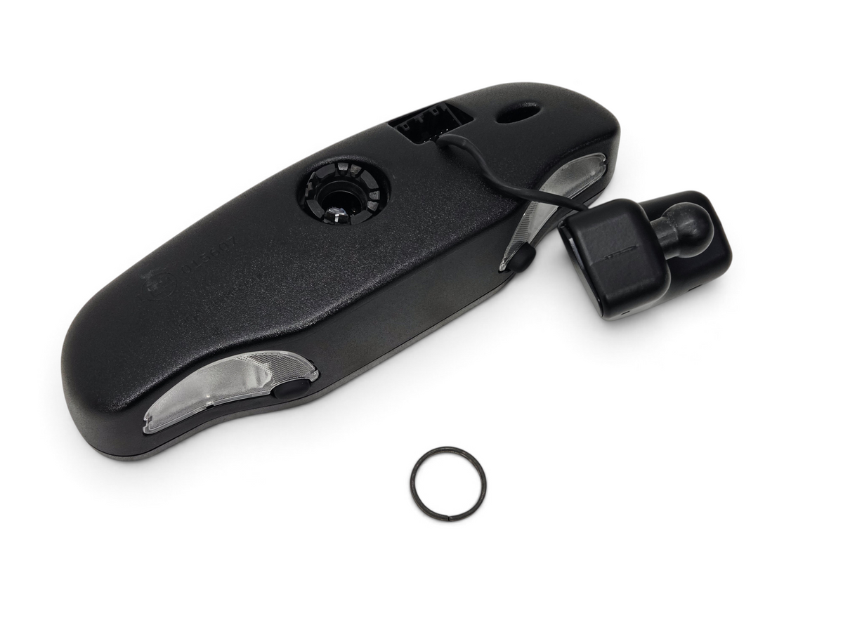 Send it Auto Parts black rear view mirror with compass and map lights for 2008-2013 Chevrolet Corvette C6