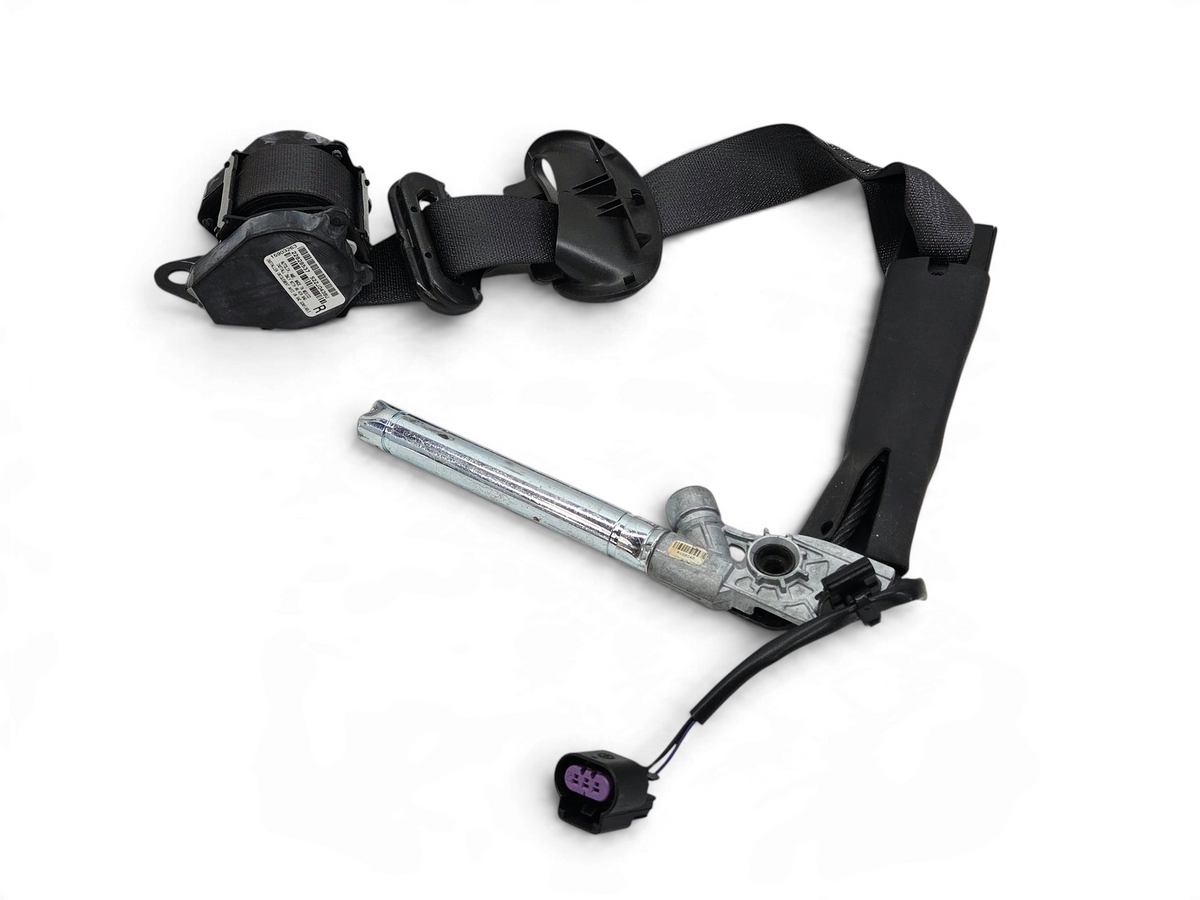 Send it Auto Parts OEM black right front seat belt and tensioner for 2013 Corvette C6 with wiring harness