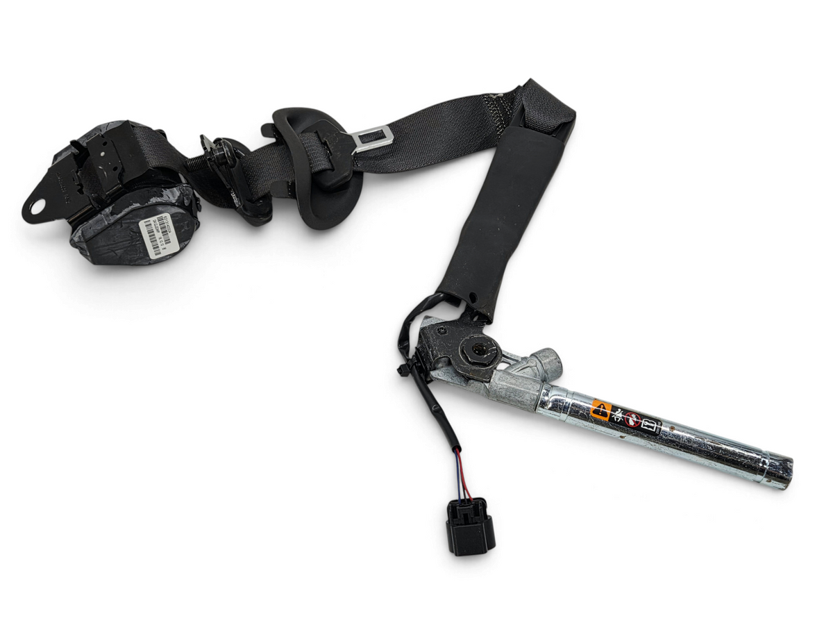 Send it Auto Parts OEM black right front seat belt and tensioner for 2013 Corvette C6 with wiring harness