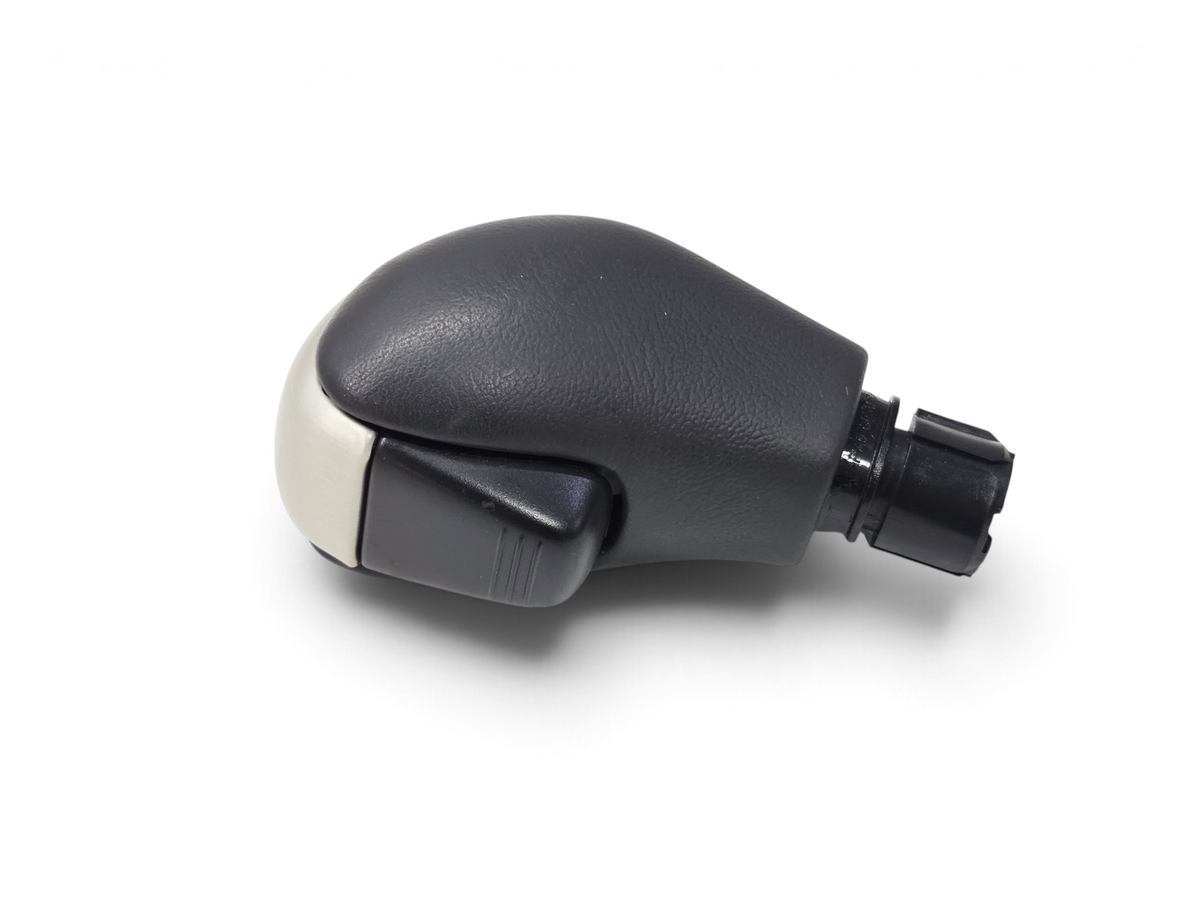 Send it Auto Parts OEM black leather automatic shift knob for 2006-2013 Corvette C6 with silver accent cap