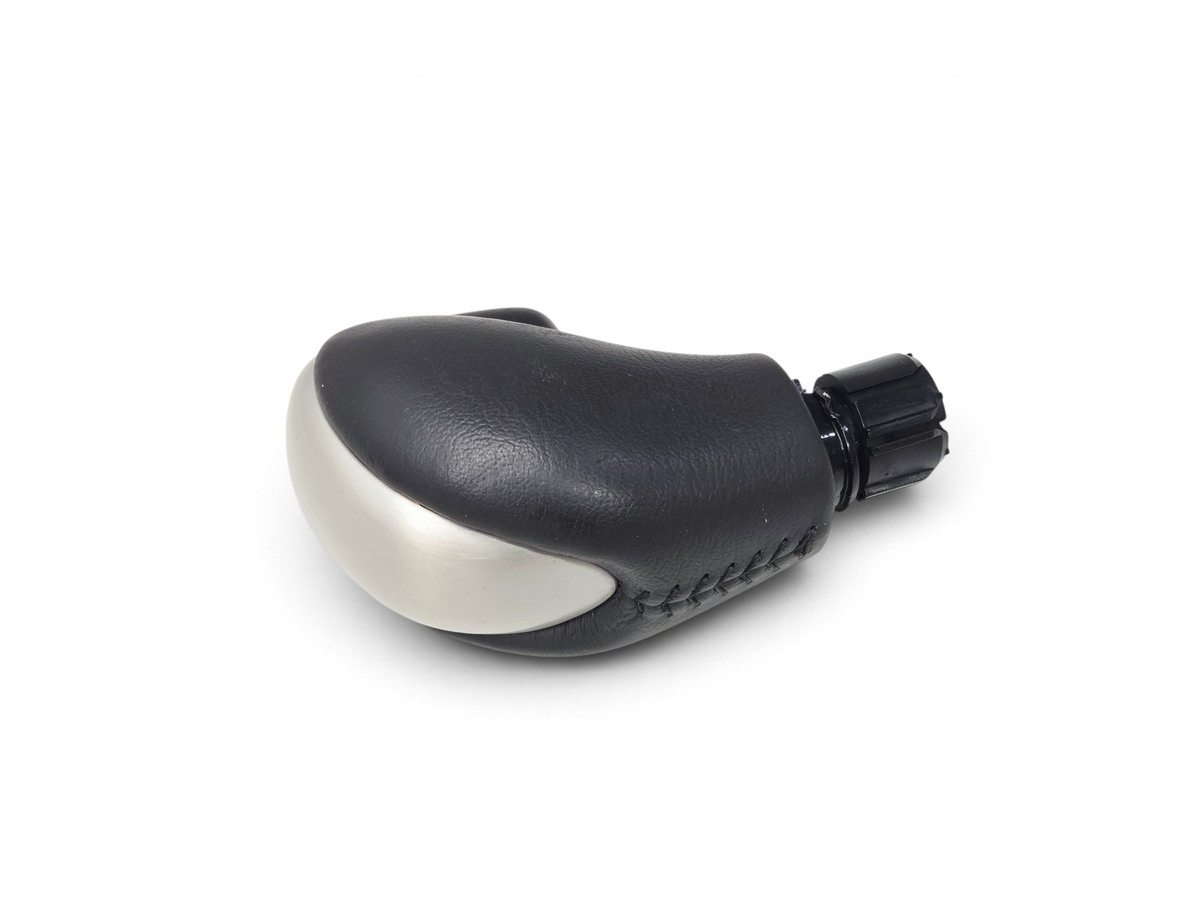 Send it Auto Parts OEM black leather and silver automatic shift knob for 2006-2013 Corvette C6