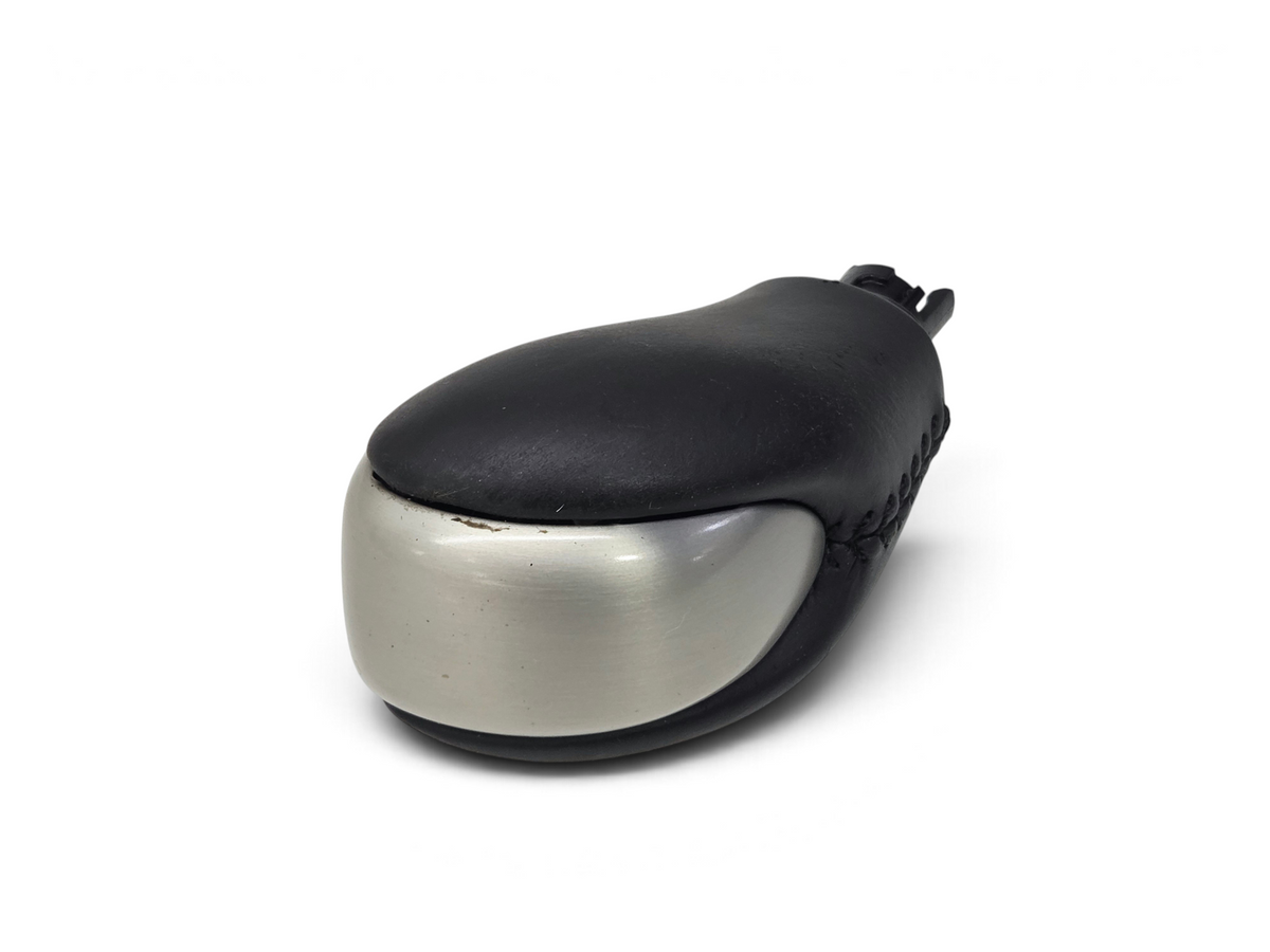 Send it Auto Parts OEM black leather and silver automatic shift knob for 2006-2013 Corvette C6