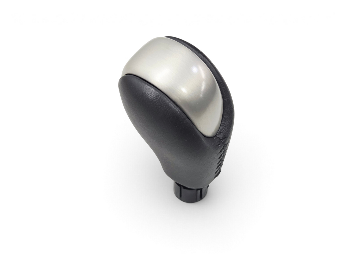Send it Auto Parts OEM black leather and silver automatic shift knob for 2006-2013 Corvette C6