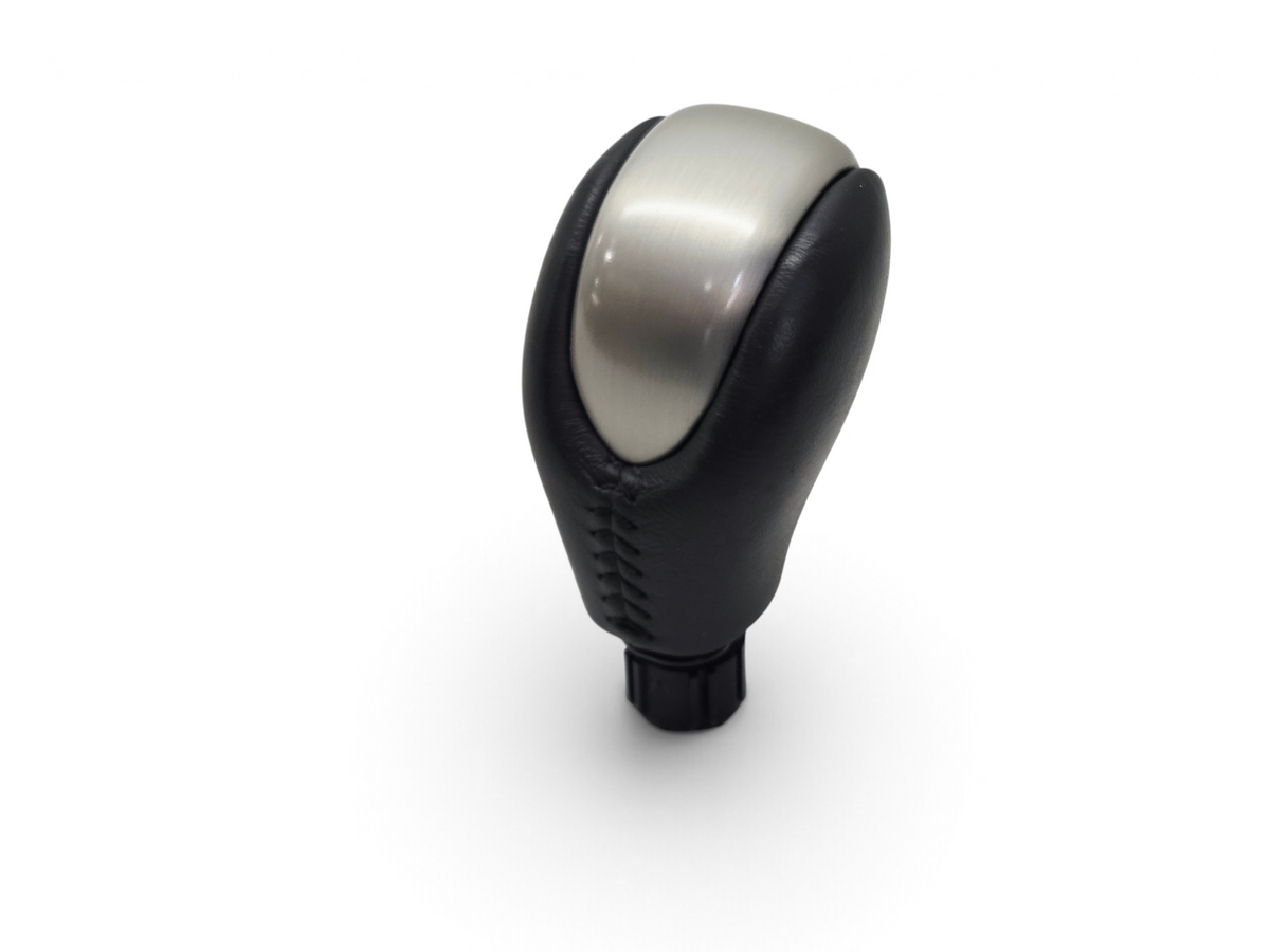 Send it Auto Parts OEM black leather and silver automatic shift knob for 2006-2013 Corvette C6