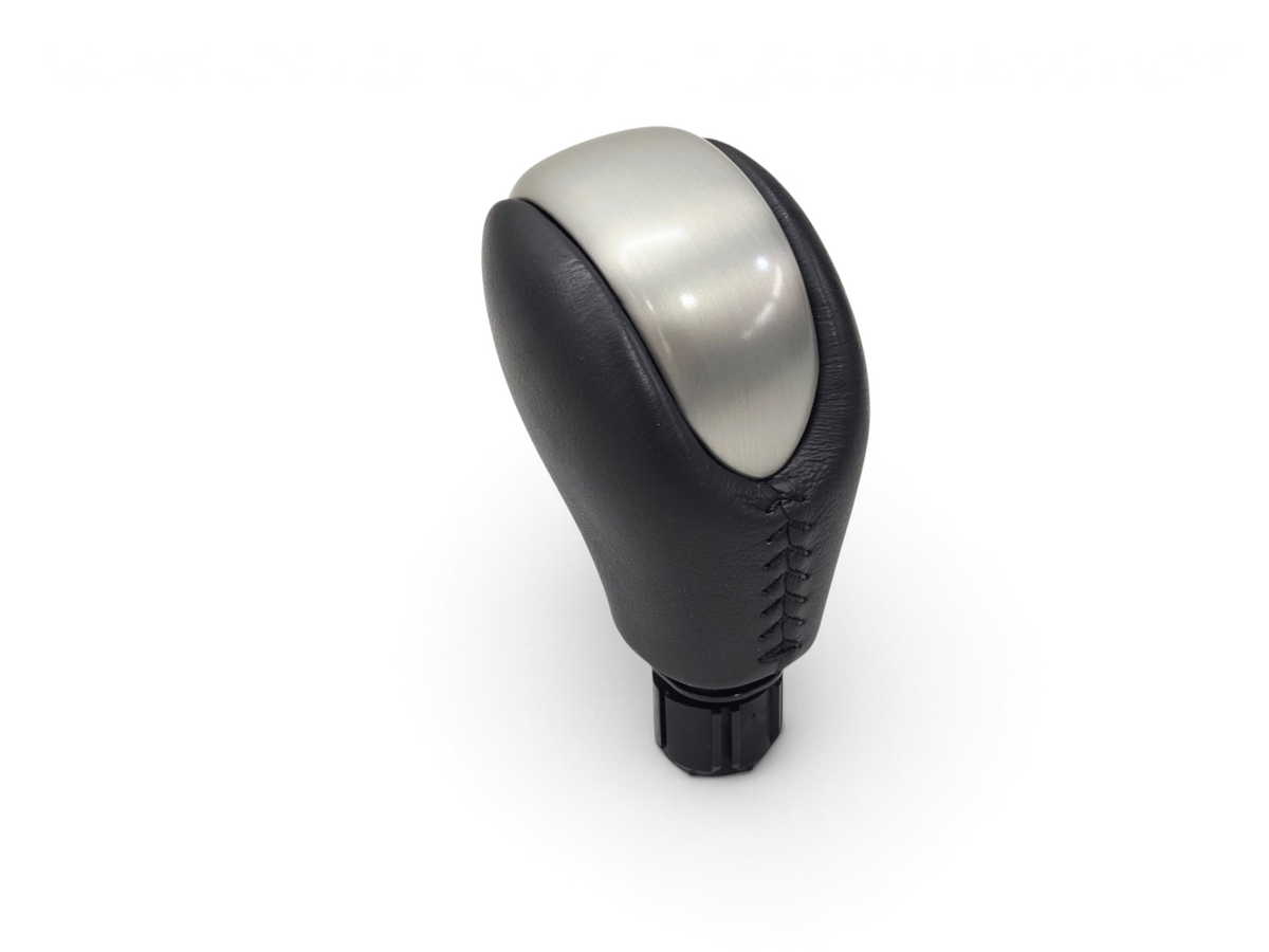 Send it Auto Parts OEM black leather and silver automatic shift knob for 2006-2013 Corvette C6