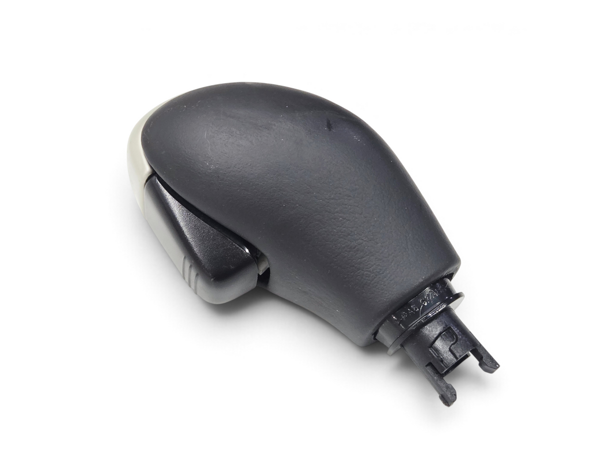 Send it Auto Parts OEM black leather automatic shift knob for 2006-2013 Corvette C6 with silver top cap