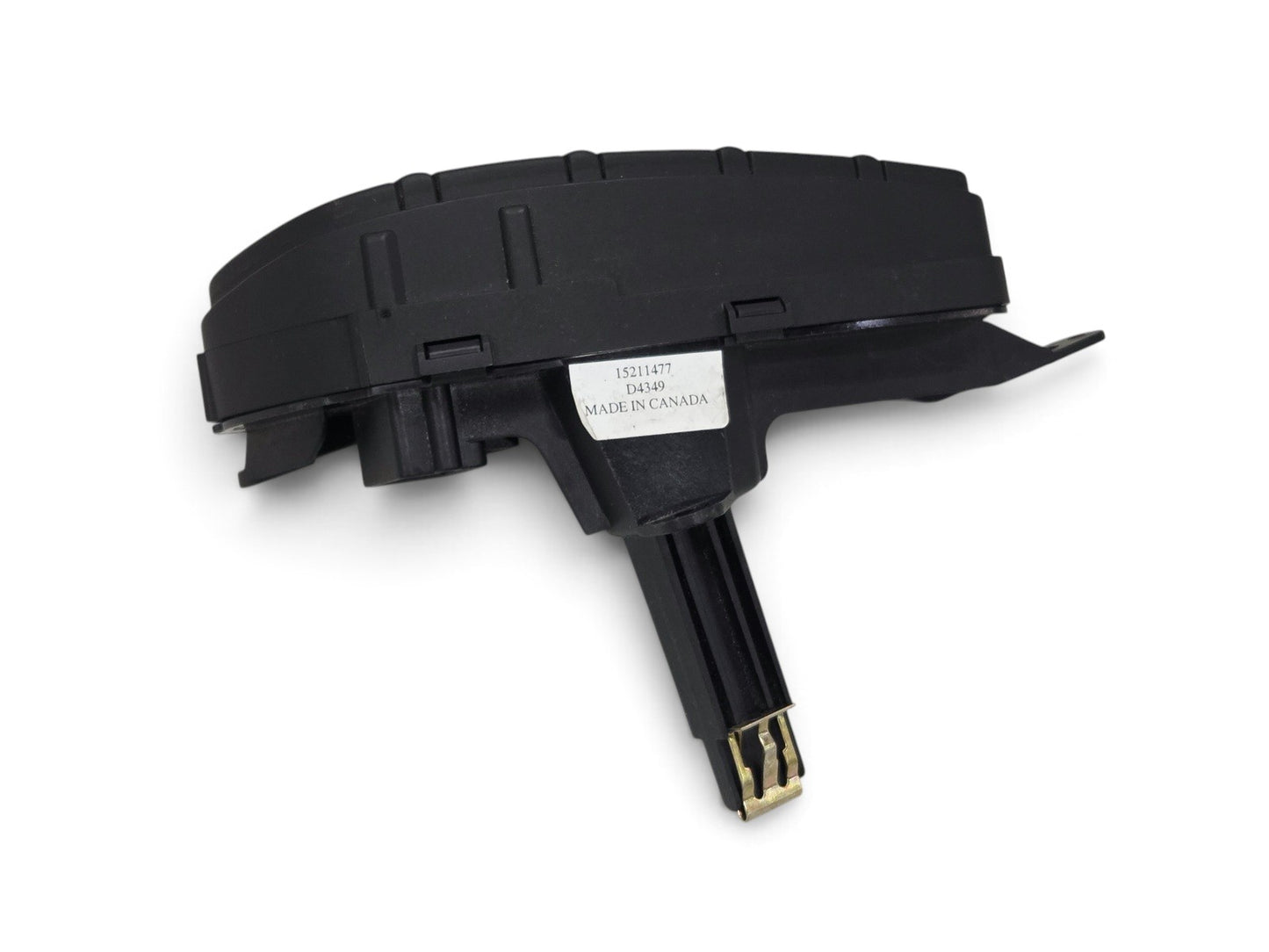 Send it Auto Parts OEM black plastic non-HUD switch blank cover for 2005-2013 Chevrolet Corvette C6 interior