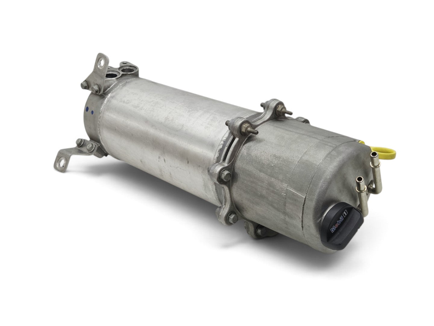 Send it Auto Parts OEM Chevrolet Corvette C6 Z06 dry sump oil tank with Mobil 1 cap, cleaned and ready for install.