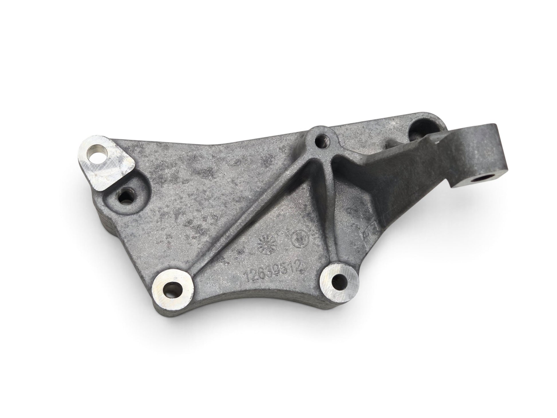 Send it Auto Parts OEM GM air conditioning compressor bracket for 2014-2019 Chevy Corvette C7, part number 12639512.