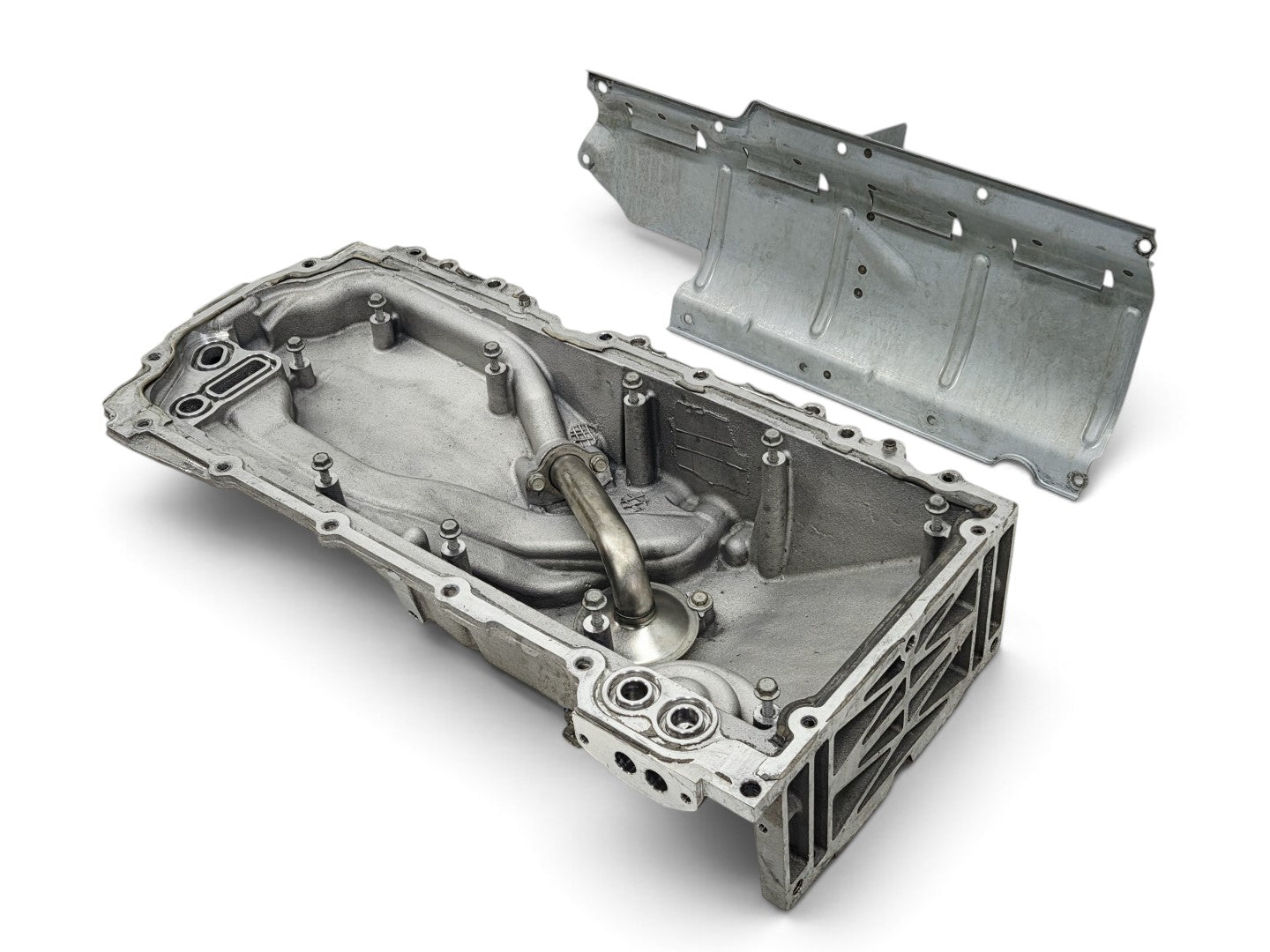 Send it Auto Parts OEM dry sump oil pan with windage tray and pickup tube for 2014-2019 Chevy Corvette C7 6.2L