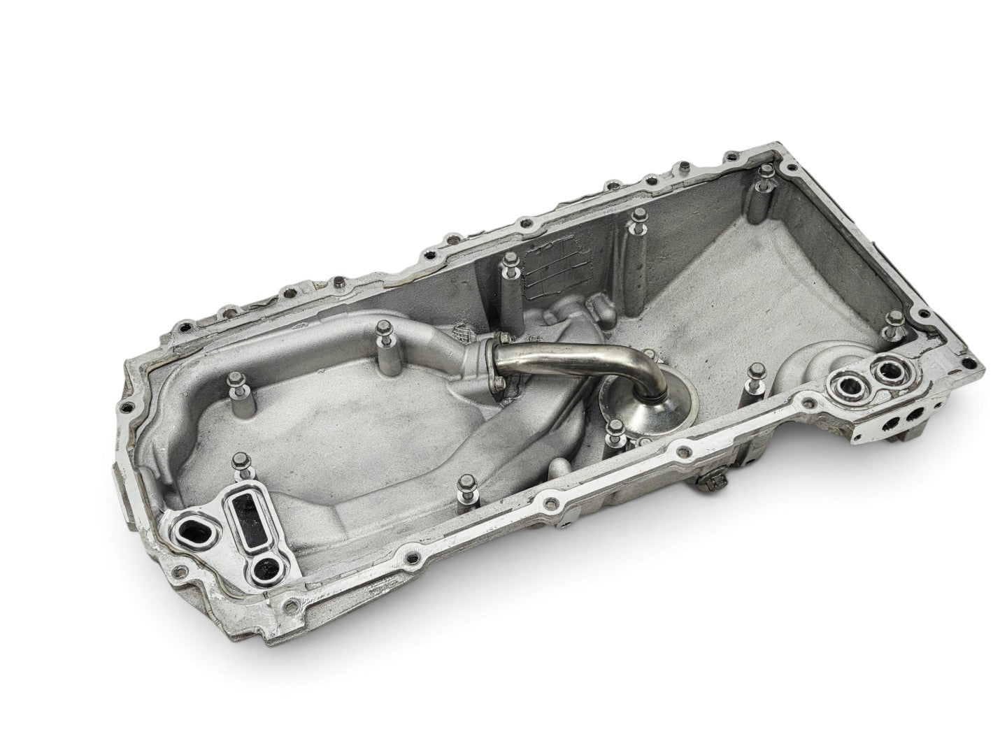 Send it Auto Parts OEM GM dry sump oil pan for 2014-2019 Chevy Corvette C7 6.2L, including windage tray and pickup.