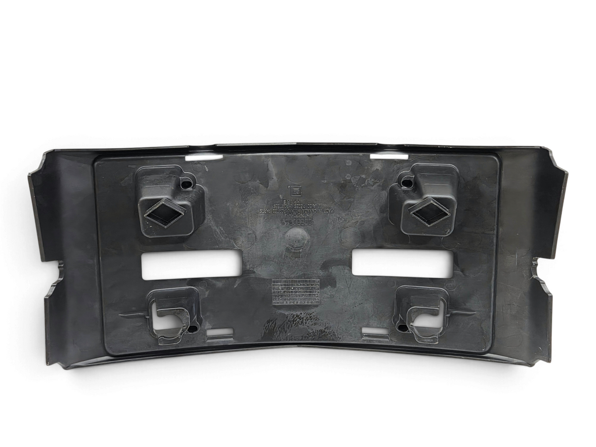 Send it Auto Parts OEM black plastic front license plate bracket for 2014-2019 Chevrolet Corvette C7 Stingray