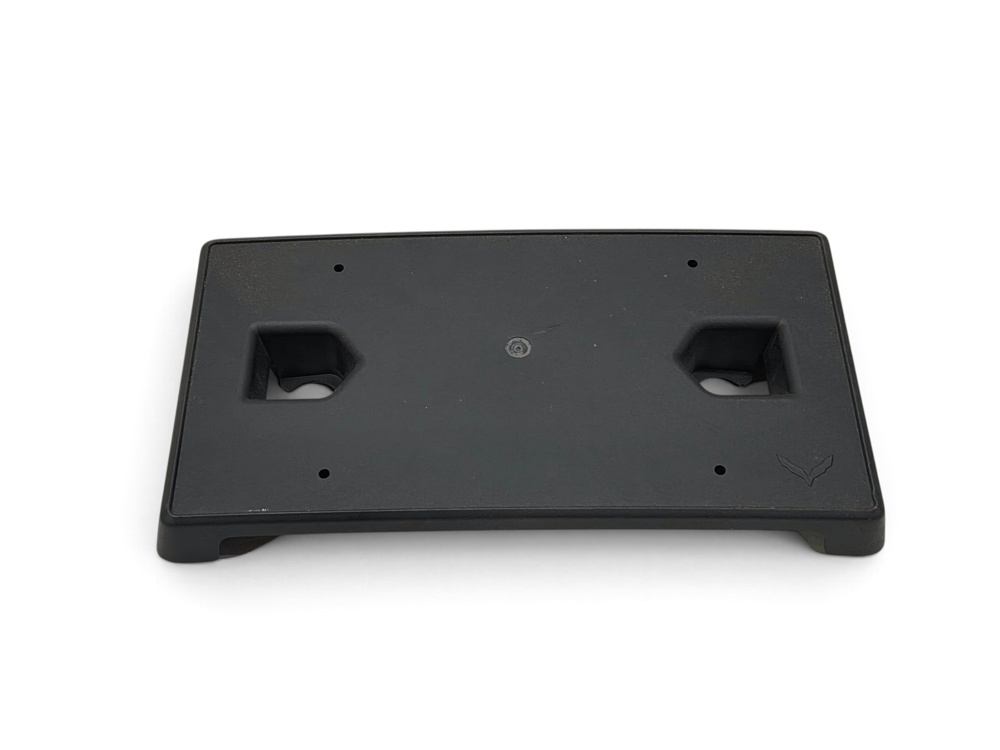 Send it Auto Parts OEM black plastic front license plate bracket for 2015-2019 Chevrolet Corvette C7 Z06